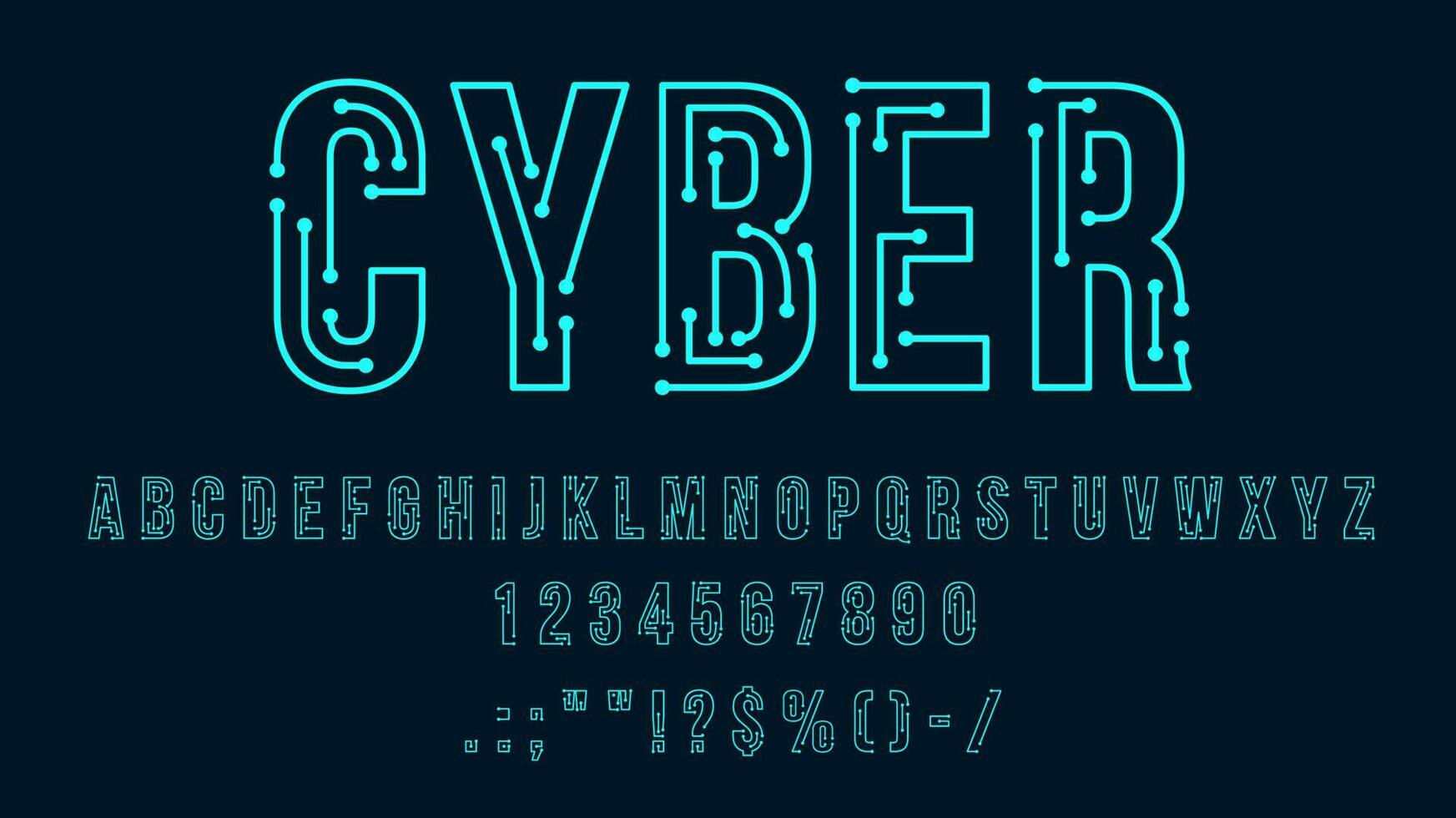 Wallpaper #UNsdYpcBzF5tfotJnuWV76 Futuristic Cyber Tech Neon Font or Alphabet 23398204 Vector Art at Vecteezy