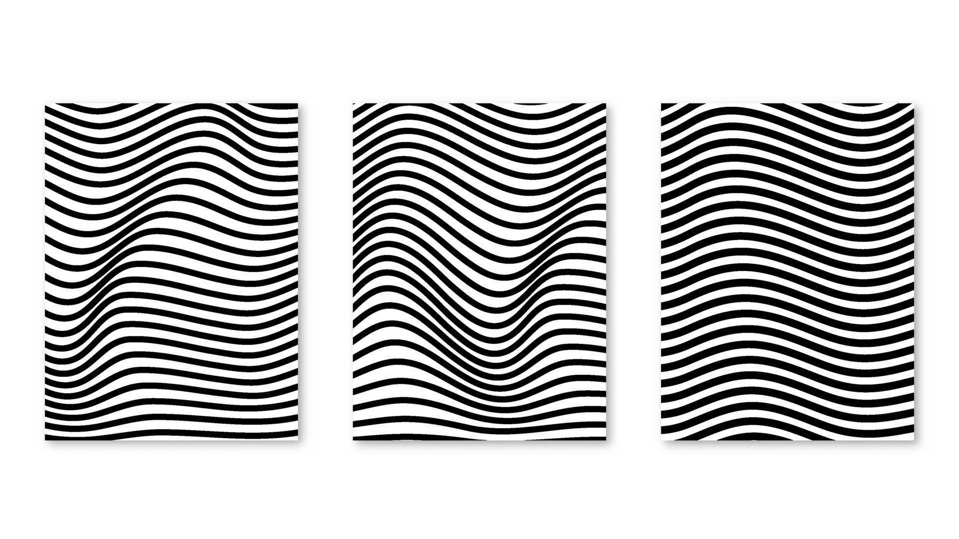 Wallpaper #XR0NLZMBlOZrFDOkqs4j183 Duotone Background Set of Layout with Wavy Line Minimalist Design