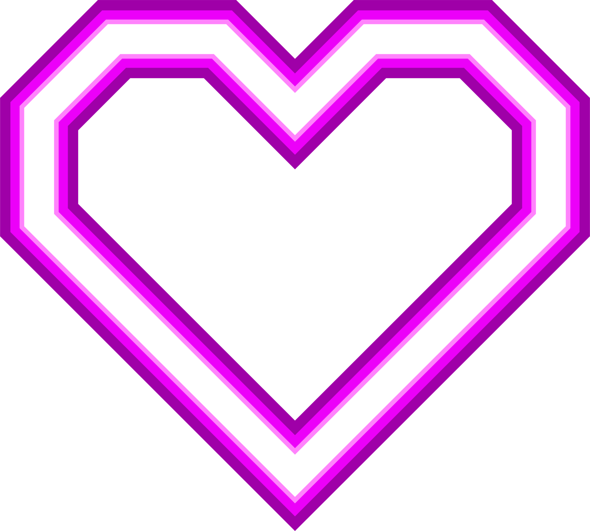 Wallpaper #VywZSpMB0E1QgA7wsvWg430 Vibrant Png Neon Heart Glowing Colorful Neon Light in Heart Shape