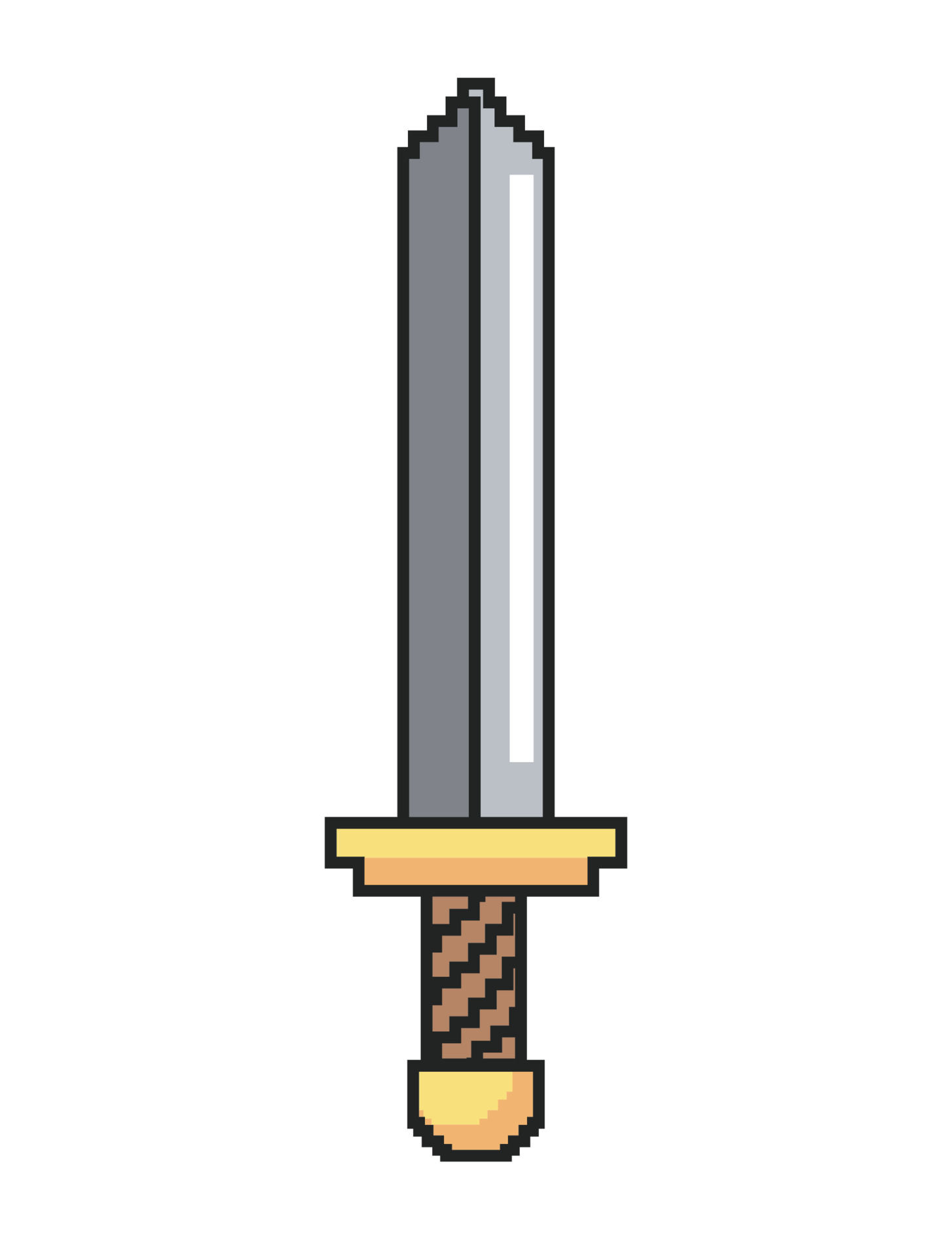 Wallpaper #xRdlPpMBPLD5_VENqd9N207 Sword Pixel Art Style 11233677 Vector Art at Vecteezy