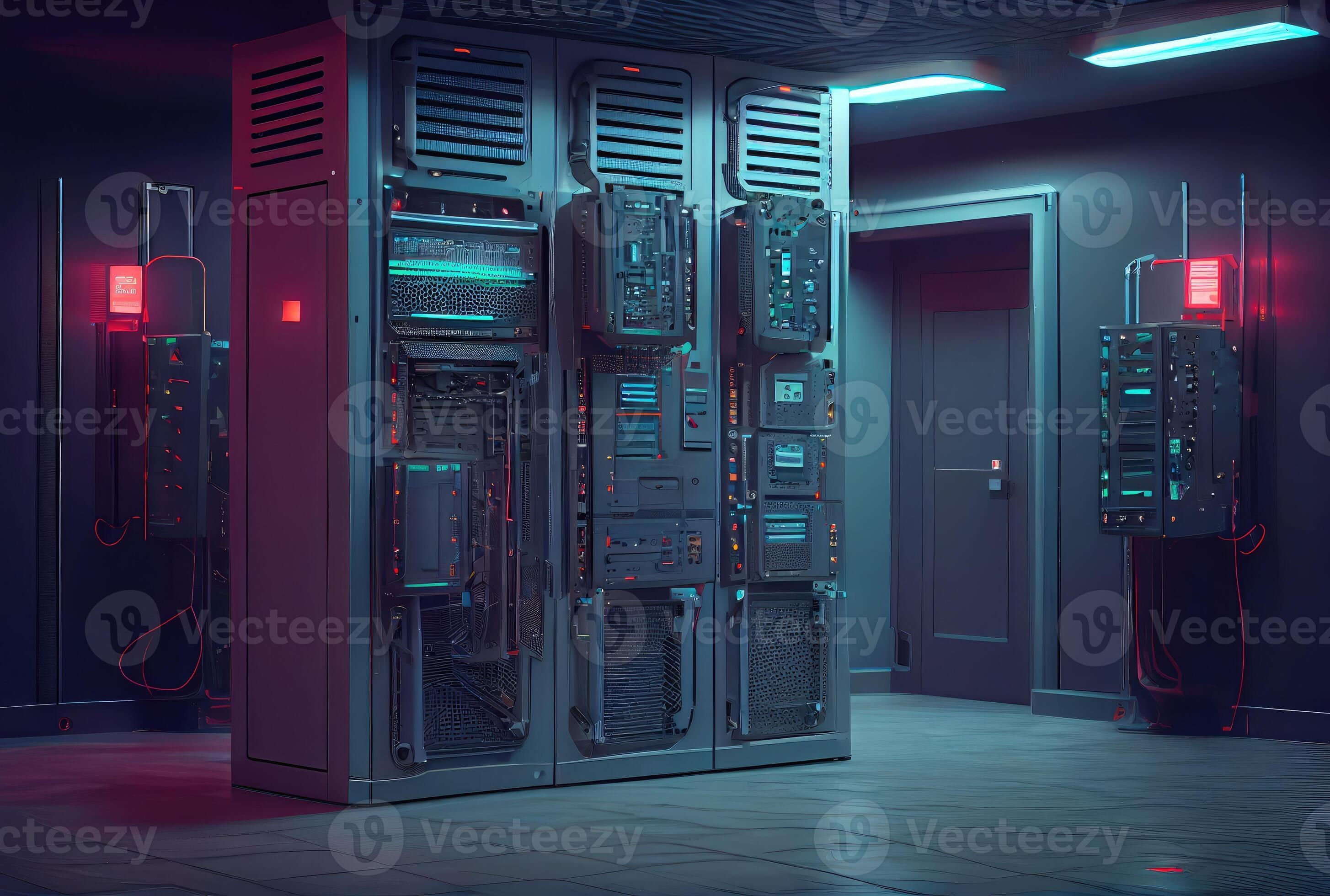 Wallpaper #MWcjC5MBSpphPi3-X9jd106 Server Room for Storage Worldwide Company Database Technology and Big