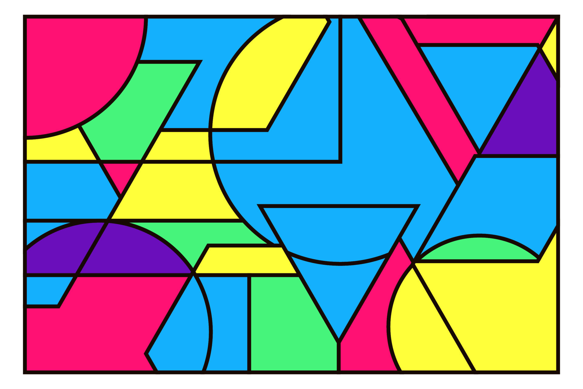 Wallpaper #jmiMFZMBSpphPi3-4wjh59 Abstract Vector Background Geometric Shape with Neoplasticism Style for