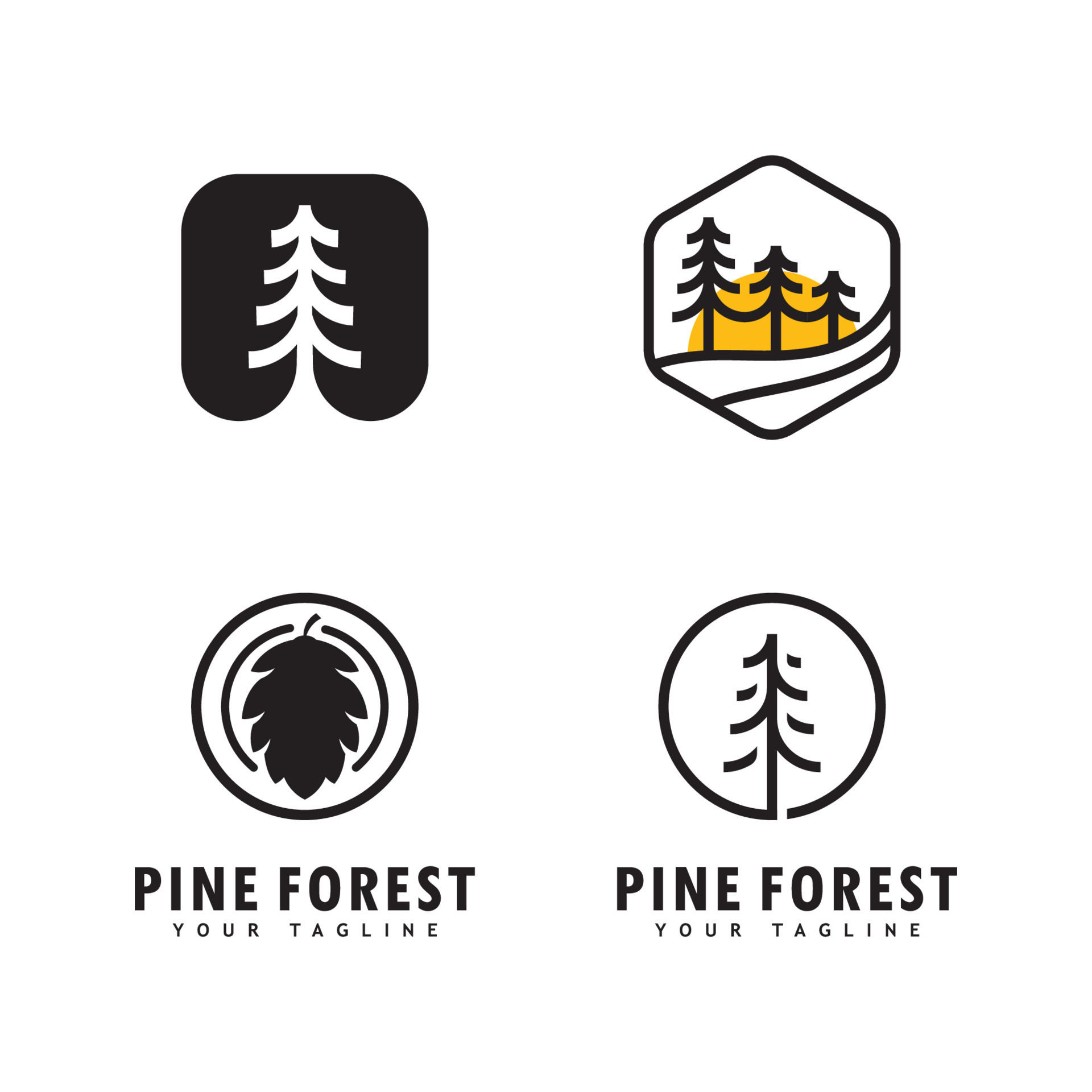 Wallpaper #BGdQC5MBSpphPi3-qtkV419 Pine Tree Logo Templateabstract Pine Tree Icon 11172433 Vector Art at