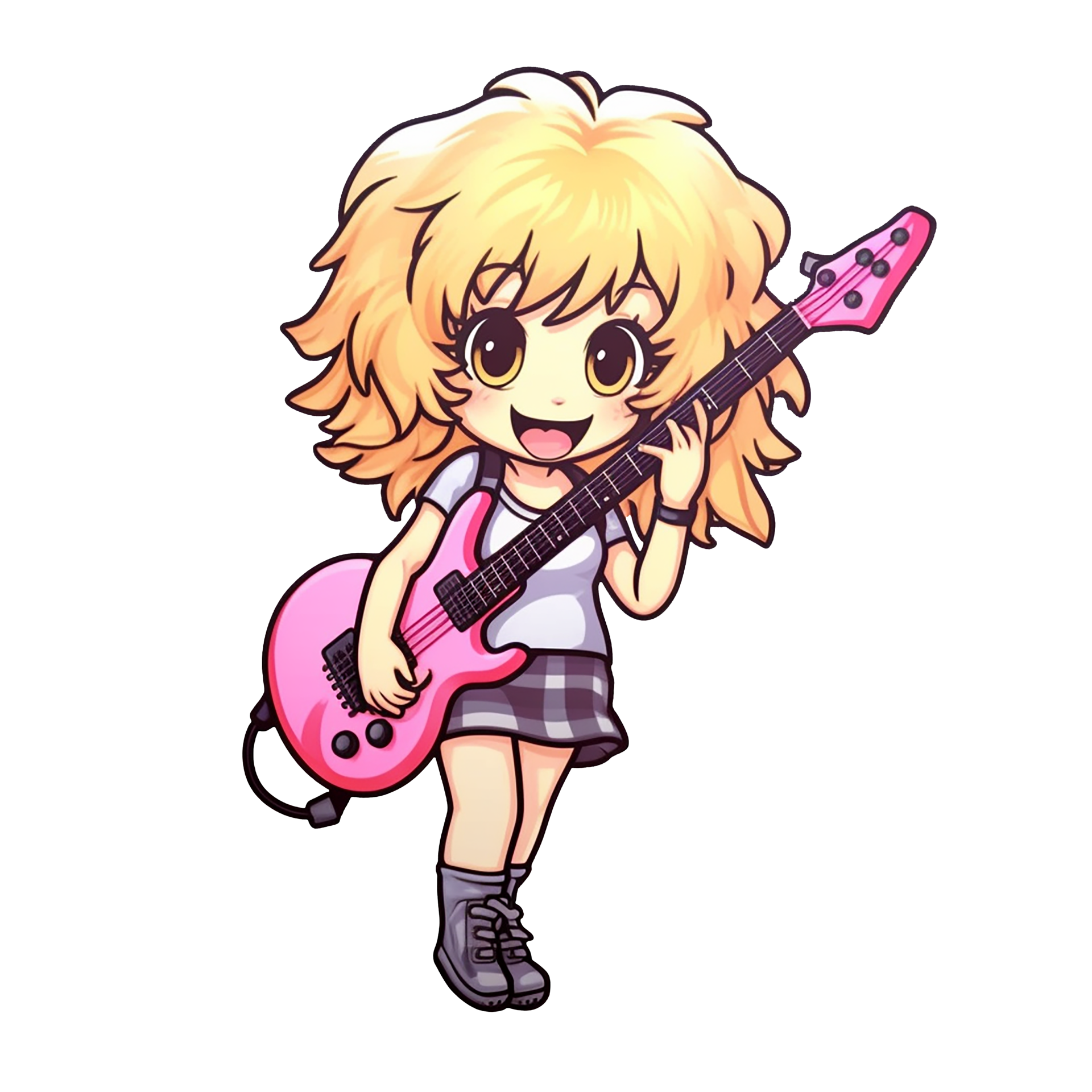 Wallpaper #bW3saJcBycdYOYFTwHAK38 Rocker Anime Girls