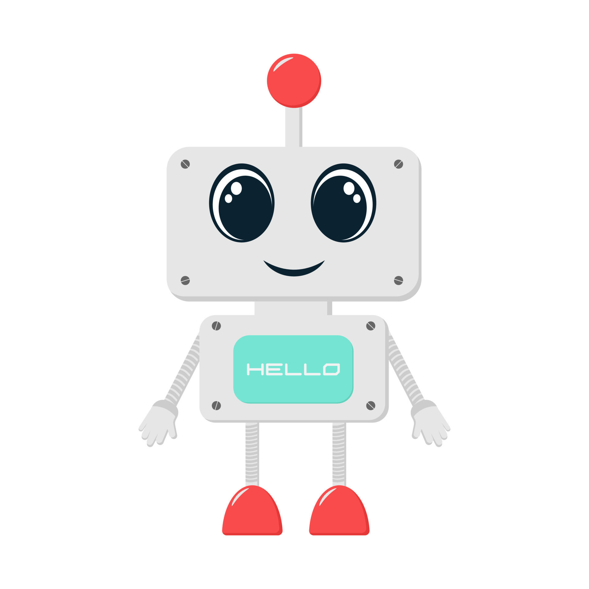 Wallpaper #vWdm9pIBSpphPi3-zYNc101 Sticker Illustration with Modern Concept of Chatbot Robot in Flat