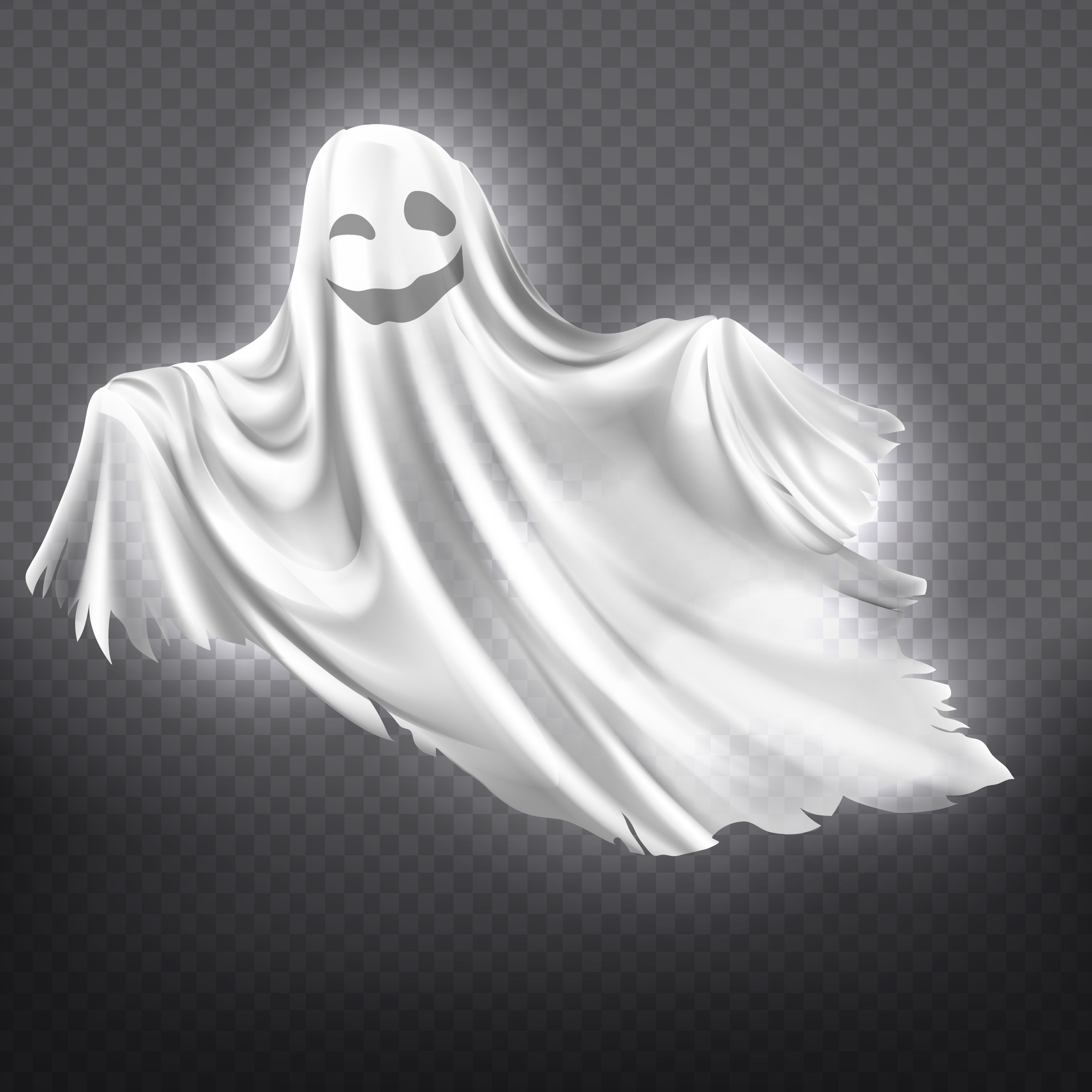 Wallpaper #SfS5OZMBKFX8bn3rL3dx337 Vector White Ghost Phantom Halloween Spooky Spirit Download Free