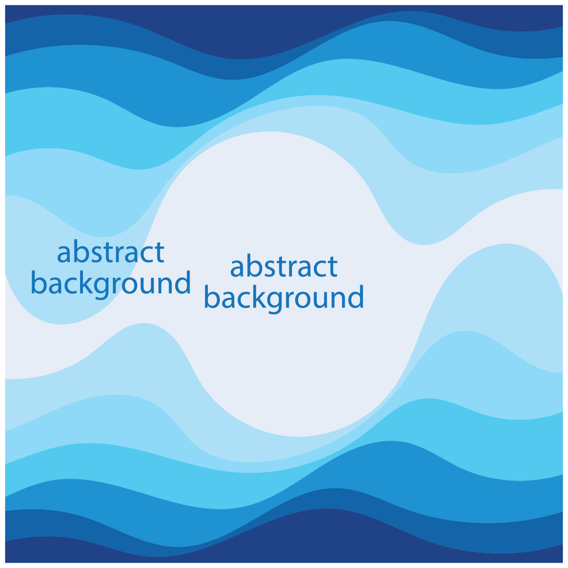 Wallpaper #Z2f7-5IBSpphPi3-9ZYM153 Blue Wave Vector Abstract Background Flat Design Stock Illustration