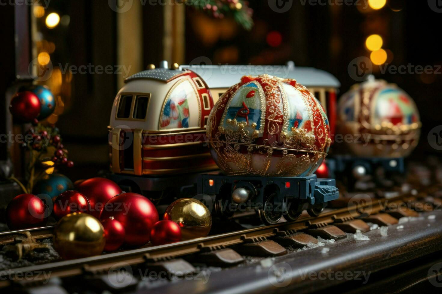 Wallpaper #xqU8MpMB0vj5YdARJtON173 AI Generated Christmas Trains Generative AI 36204590 Stock Photo at