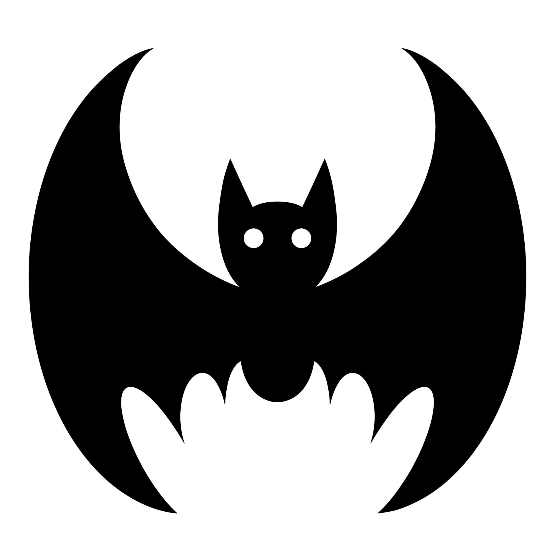 Wallpaper #a1jtM5MBzN9vxX34kzpe55 Bat Vector Icon Isolated Illustration on a White Background Black