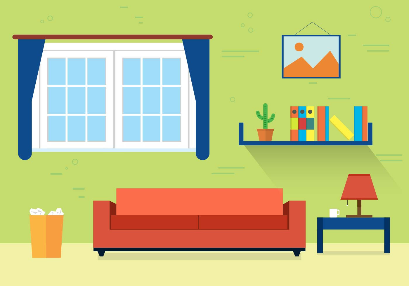 Wallpaper #MWcjC5MBSpphPi3-X9jd193 Free Vector Room Illustration 140010 Vector Art at Vecteezy 20b