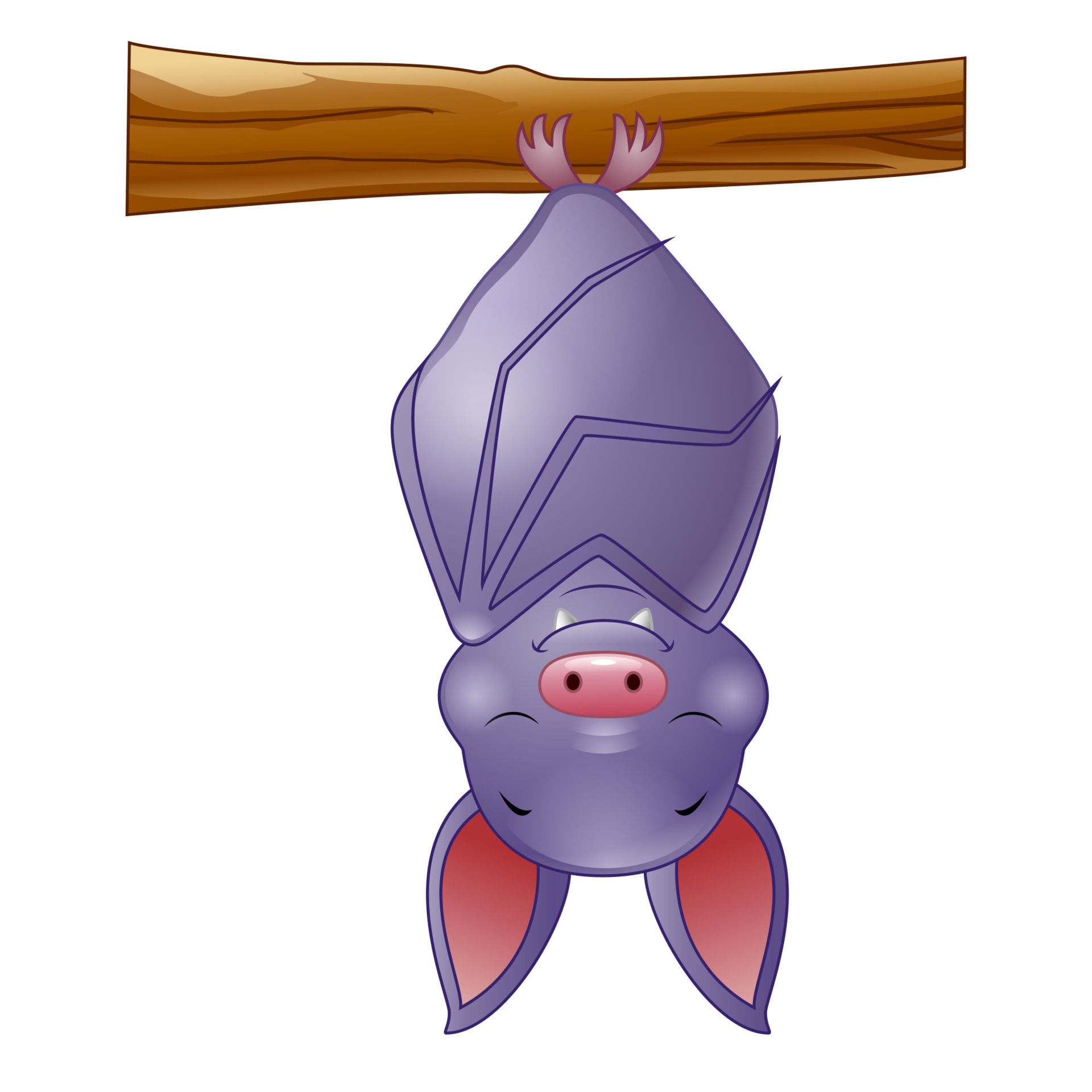 Wallpaper #2mdTDJMBSpphPi3-nt1P117 Cute Bat Cartoon Sleeping Hanging on Tree 12190056 Vector Art at Vecteezy
