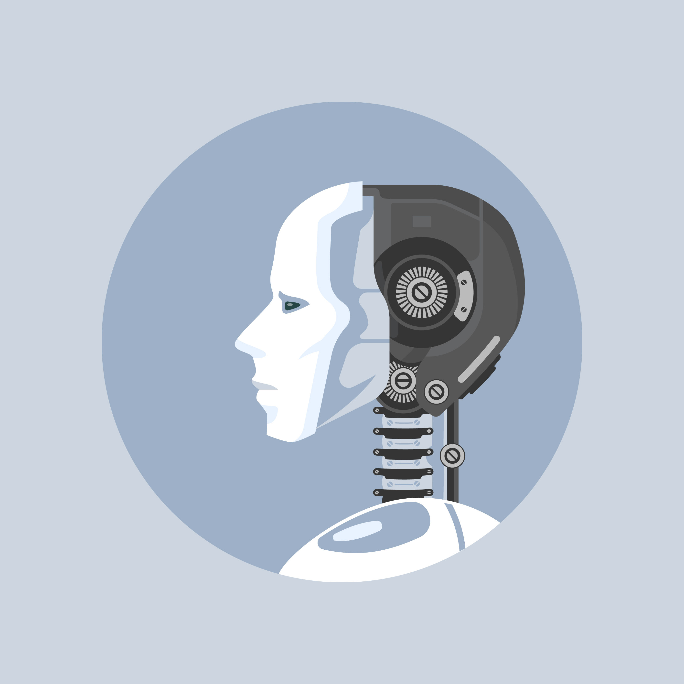 Wallpaper #vWdm9pIBSpphPi3-zYNc66 Artificial Intelligence Robot Style Vector Illustration 199352 Vector