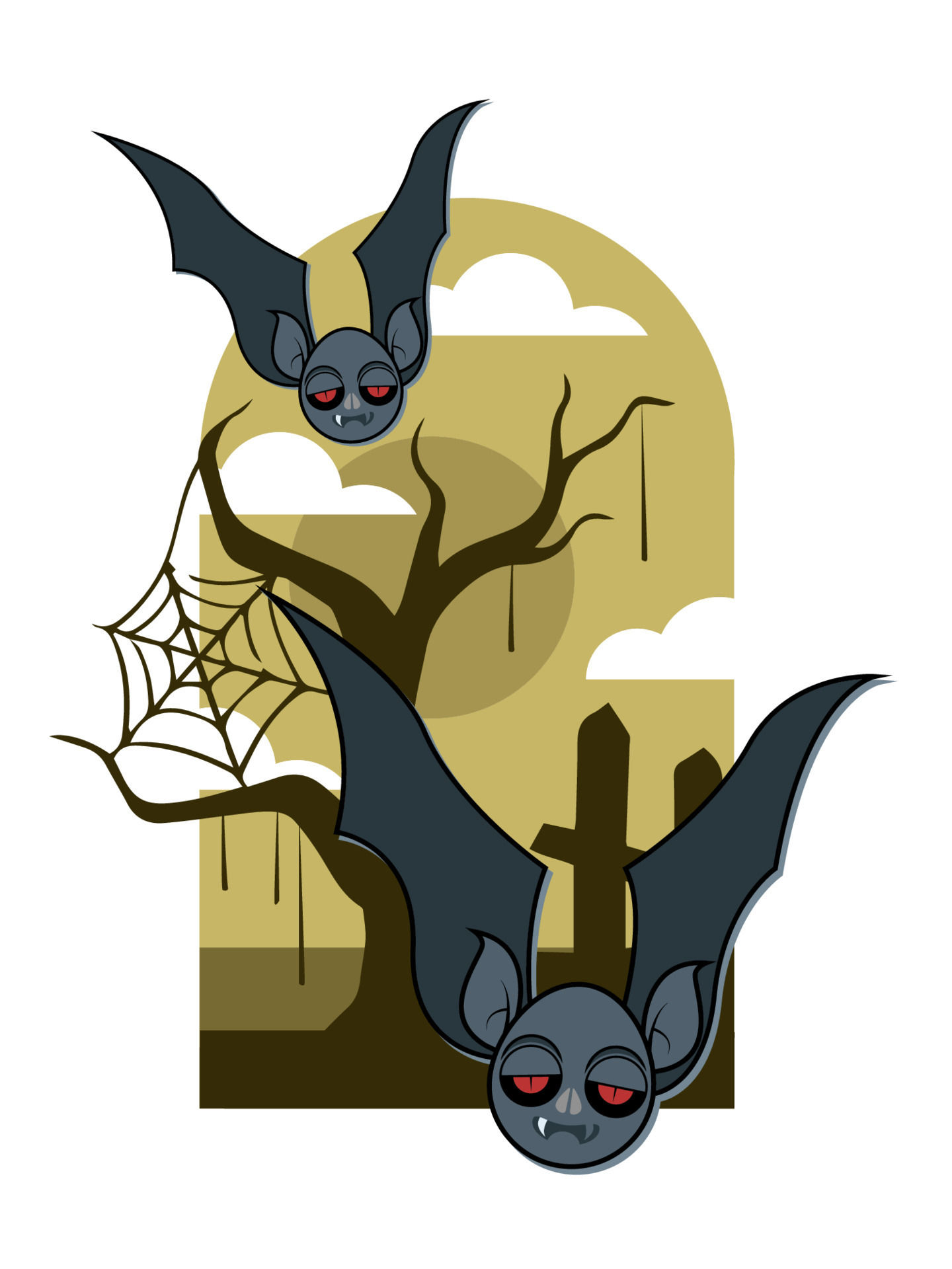 Wallpaper #W-81TJMBMN-XEVvVwD3k0 Bad Bat Perfect for Your Halloween Design Elements 11913104 Vector