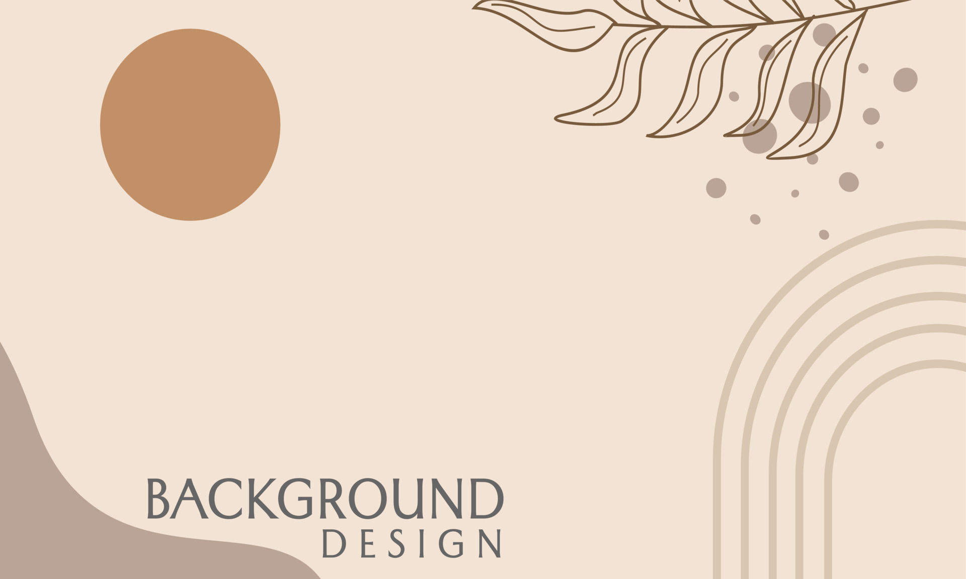 Wallpaper #XR0NLZMBlOZrFDOkqs4j244 Minimalist and Simple Styled Brown Abstract Background Design Design