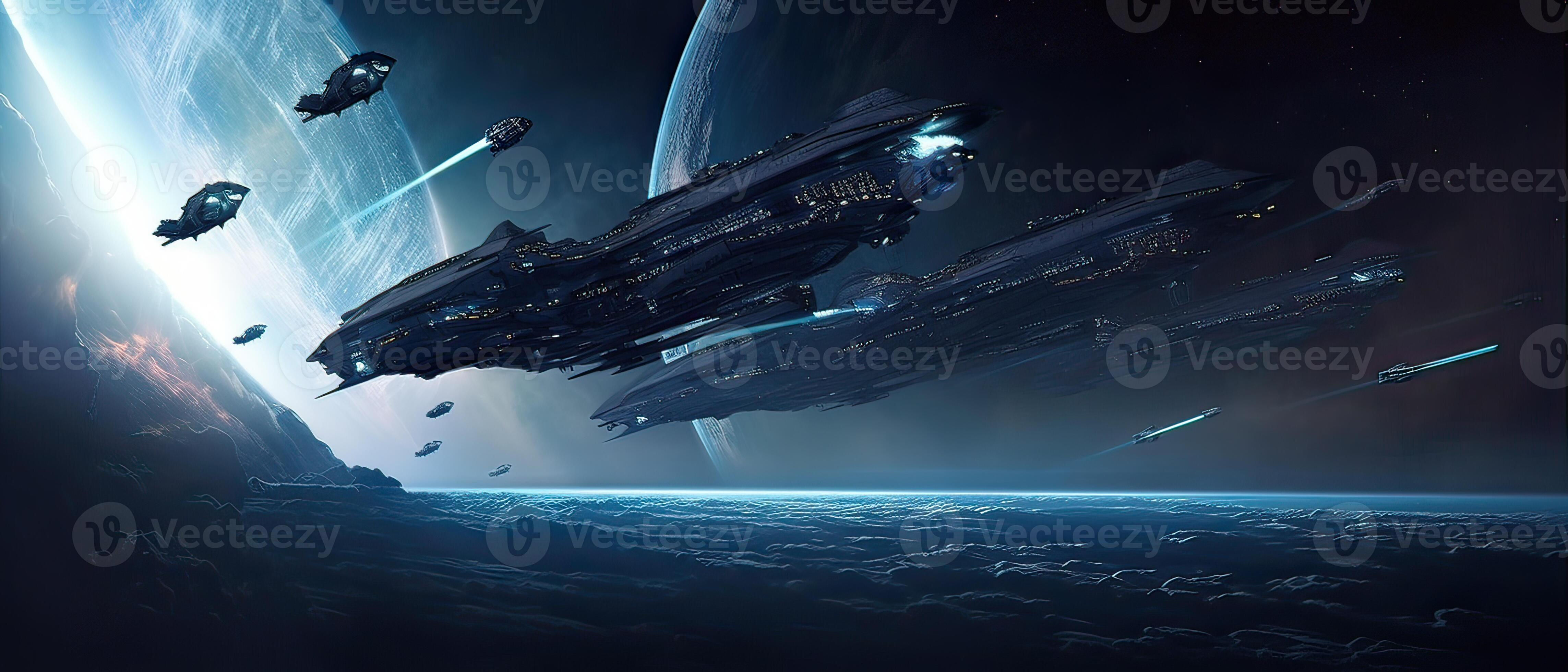 Wallpaper #f0KzPJMBOBpx0NhmG8Ga274 Futuristic Scifi Huge Battle Spaceships Futuristic Scifi Huge Battle