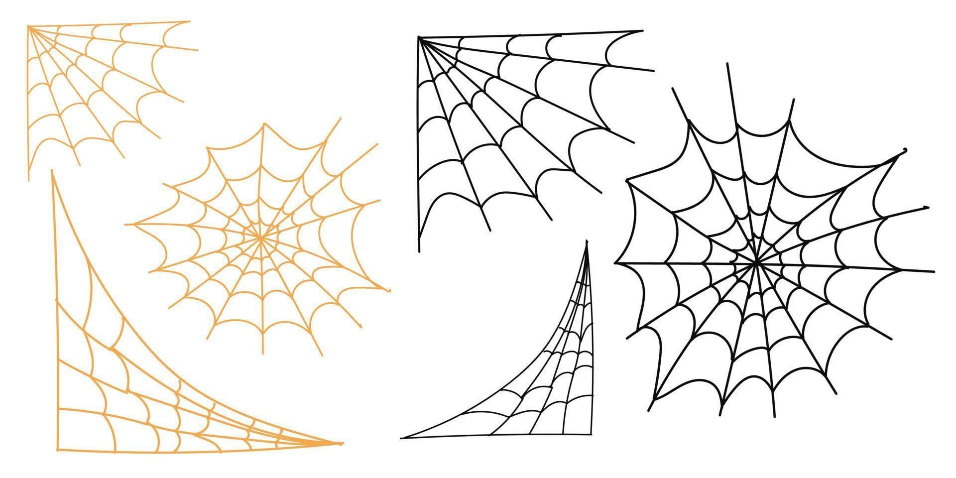 Wallpaper #52dP85IBSpphPi3-BnRA79 Set of Spider Web for Halloween Halloween Cobweb Frames and Borders