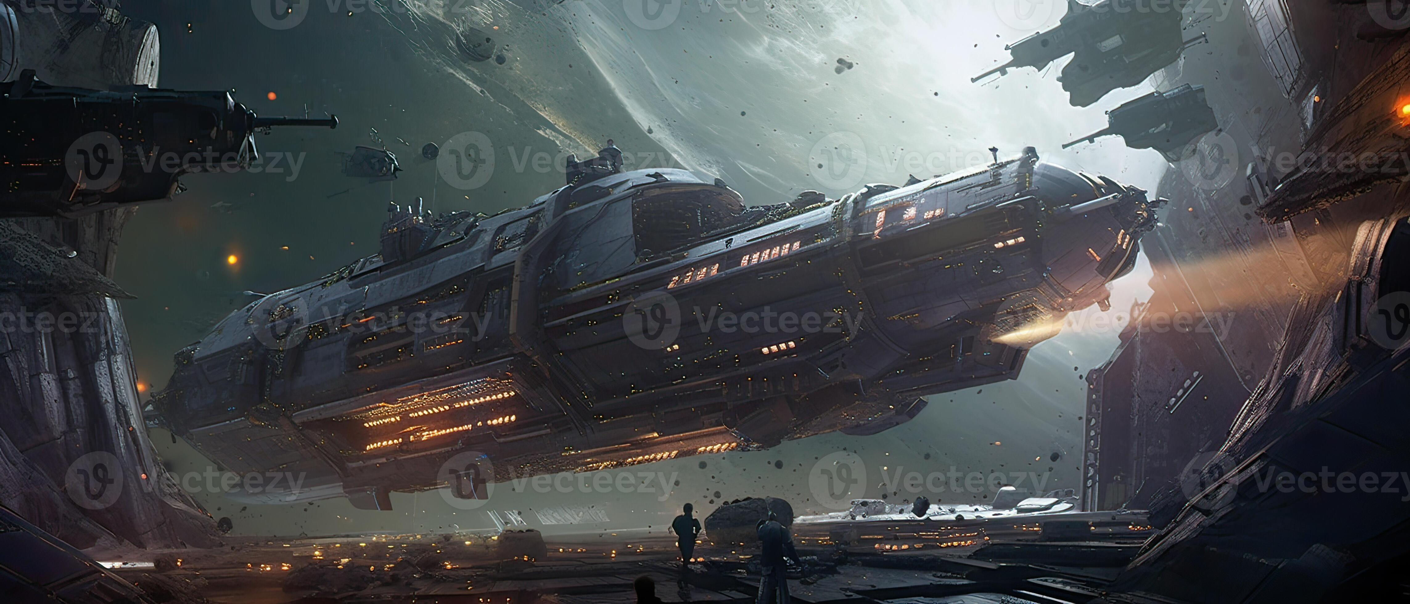 Wallpaper #W2dA_5IBSpphPi3-PqJe183 Futuristic Scifi Huge Battle Spaceships Futuristic Scifi Huge Battle