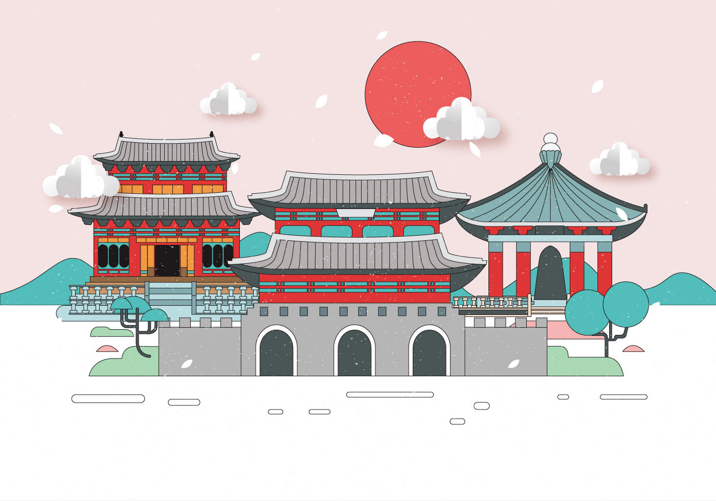 Wallpaper #dmfr65IBSpphPi3-5U-B302 Seoul Vector 271185 Vector Art at Vecteezy