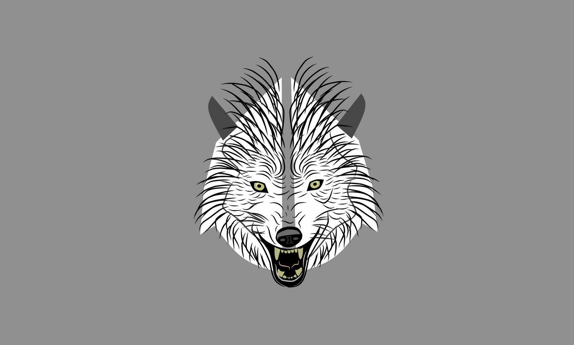 Wallpaper #4h3xLJMBlOZrFDOkhswd147 Unique Vector Wolf Design Abstract Wolf Head Vector Art That is