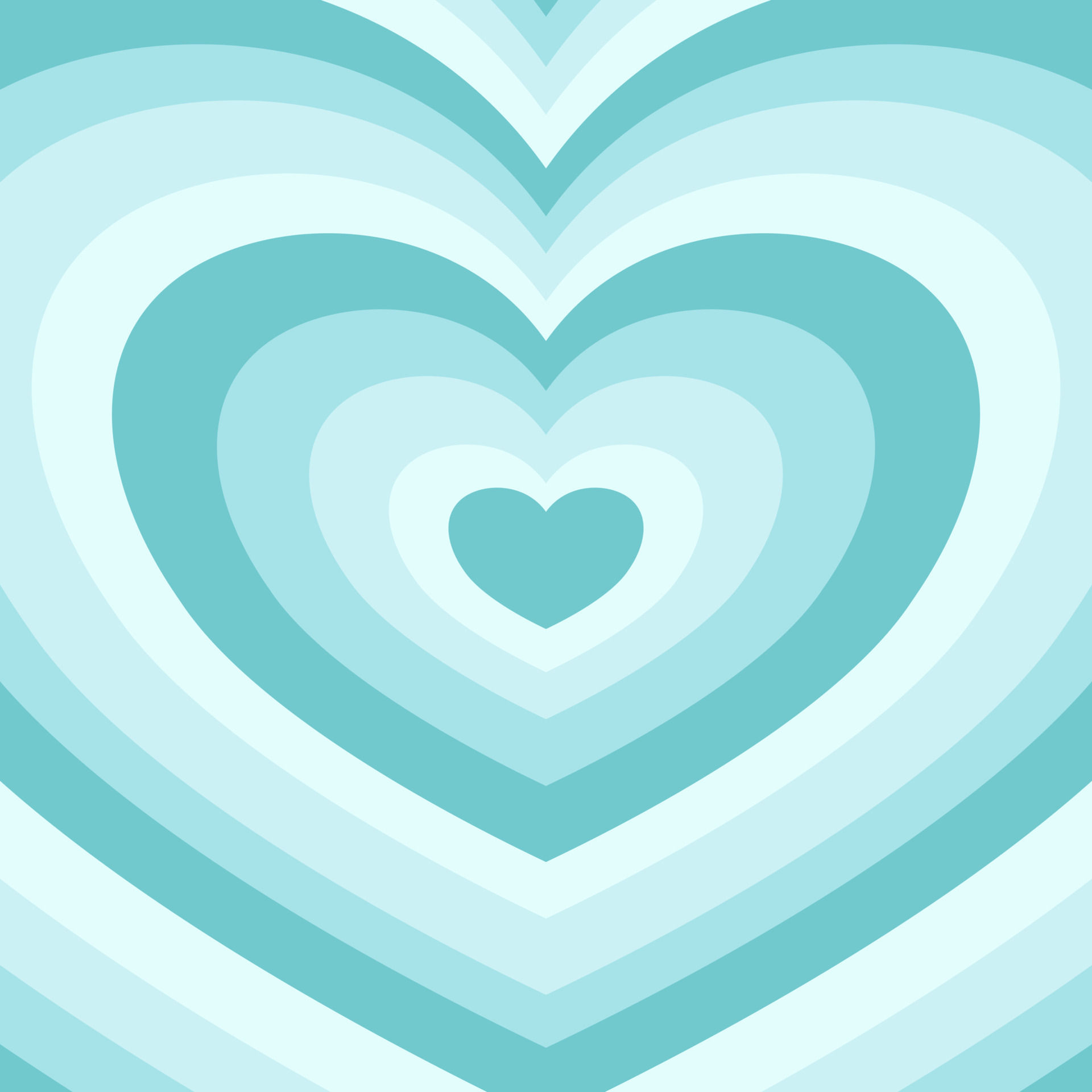 Wallpaper #tGeU55IBSpphPi3-kjik20 Heart Shaped Concentric Stripes Vector Background Girlish Romantic