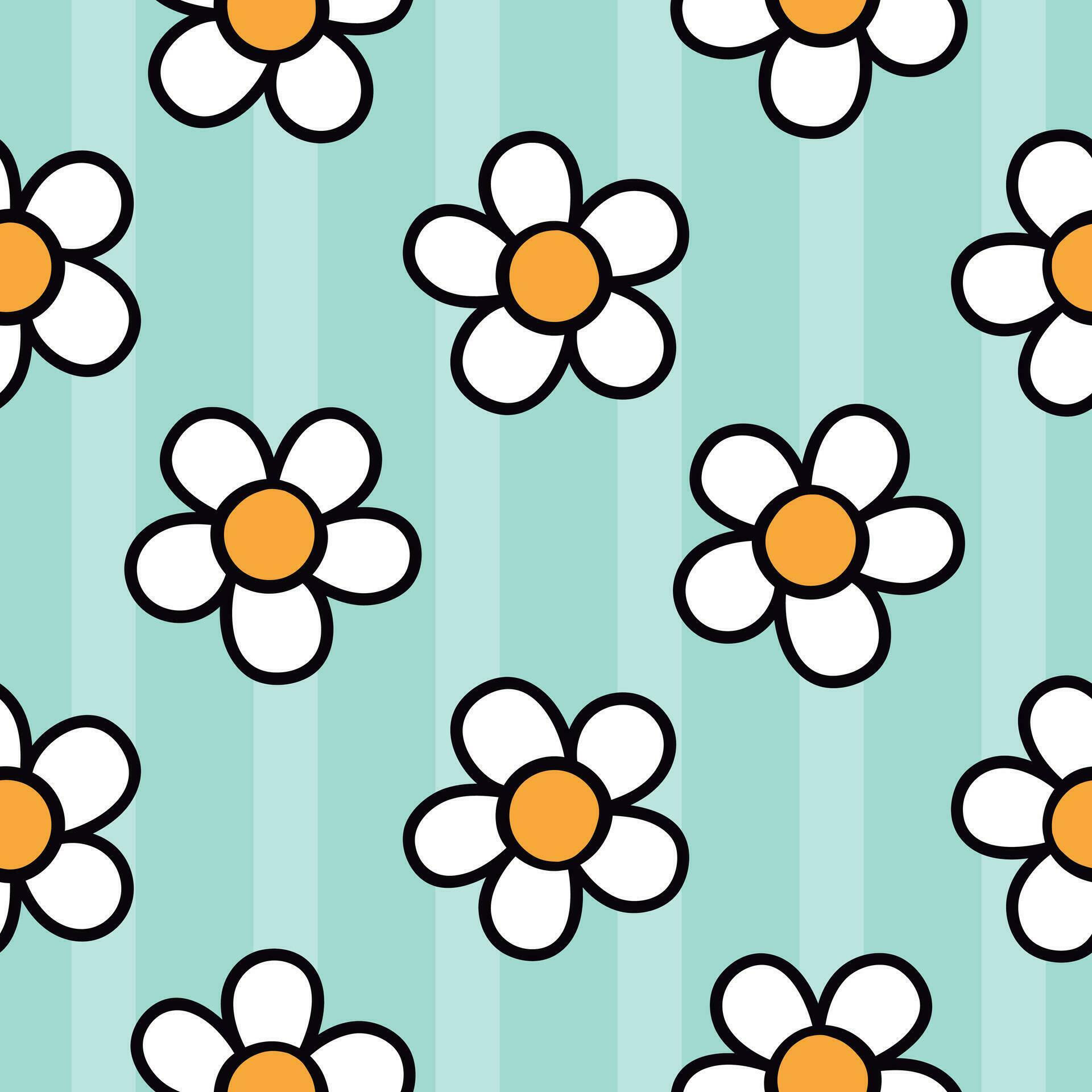 Wallpaper #4B2MLZMBlOZrFDOkv9C4280 Aqua Floral Seamless Design Summer Floral Pattern Flowers Pattern