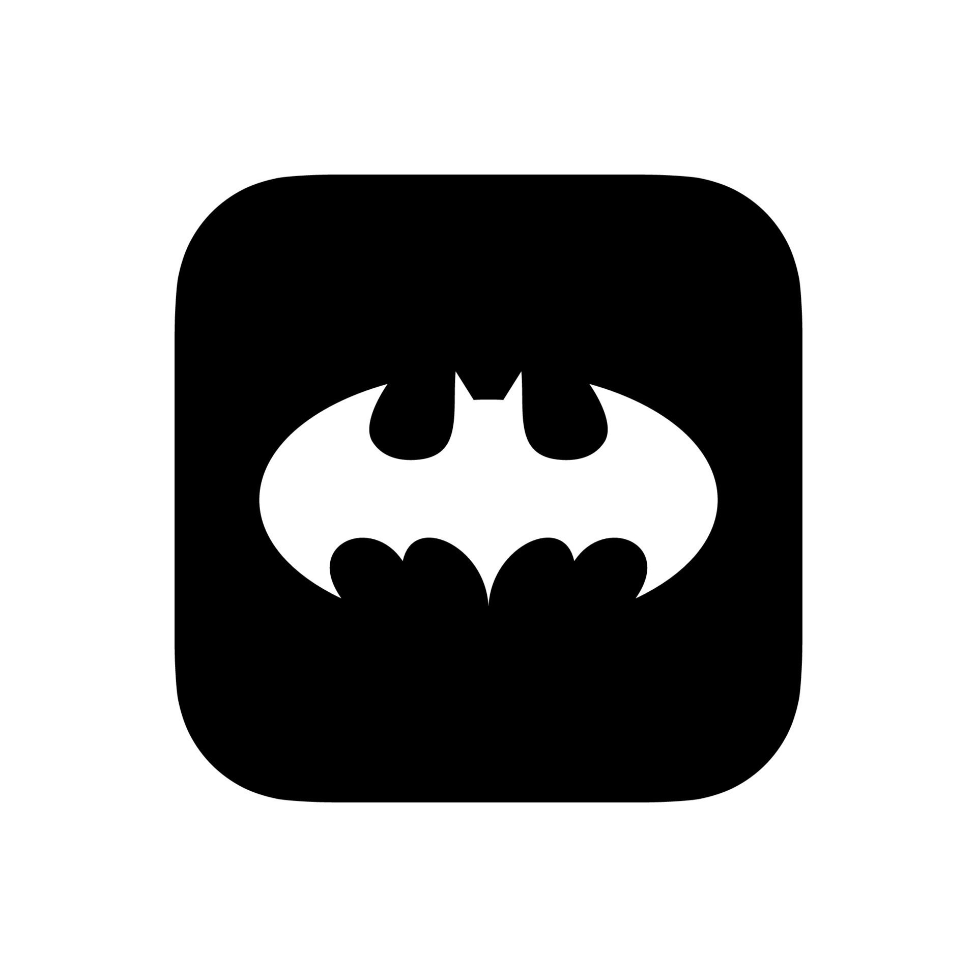 Wallpaper #058fWZMBcUVgGJNolLFD157 Black Batman Logo Vector Black Batman Icon Free Vector 19136363 Vector
