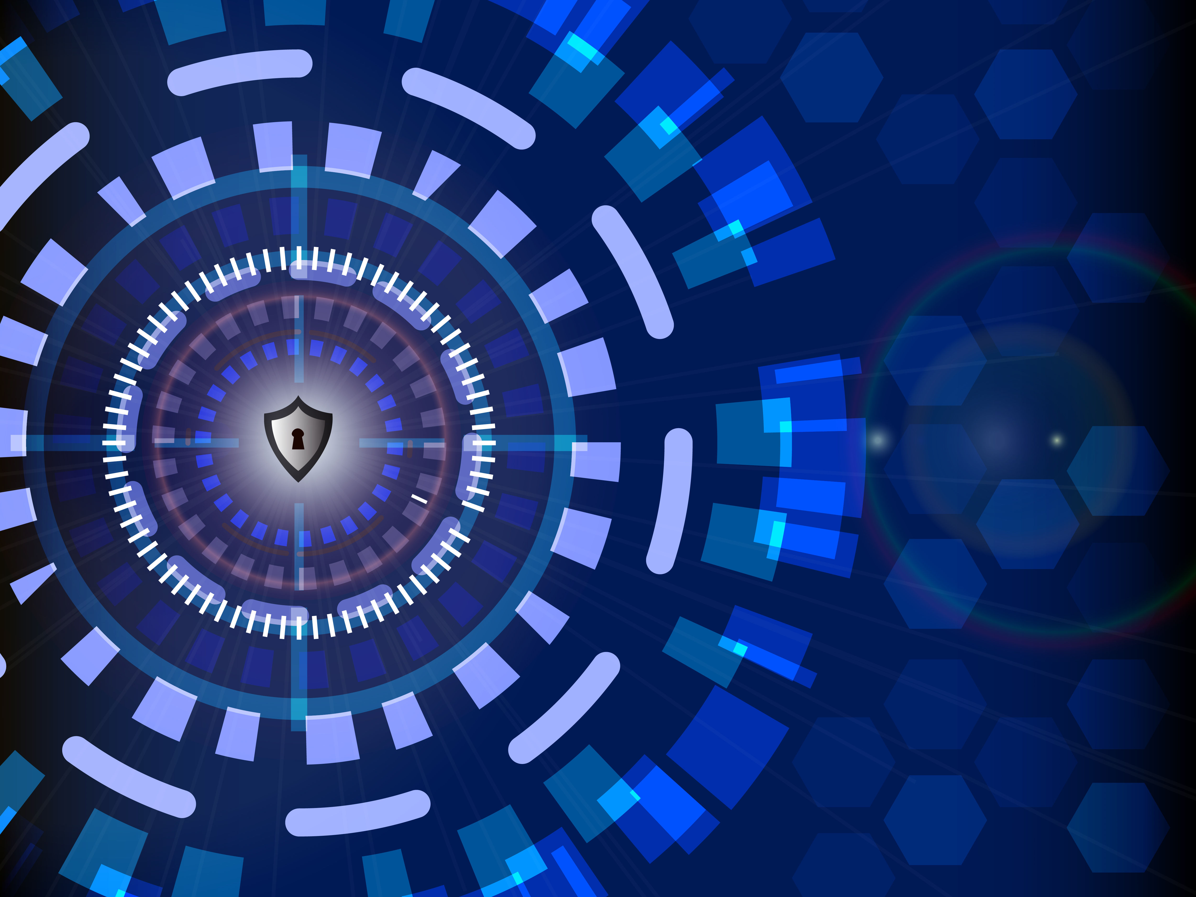 Wallpaper #C0BUMZMBJhL2WPbaUcZw263 Cyber Security Concept Digital with Circle Technology Background