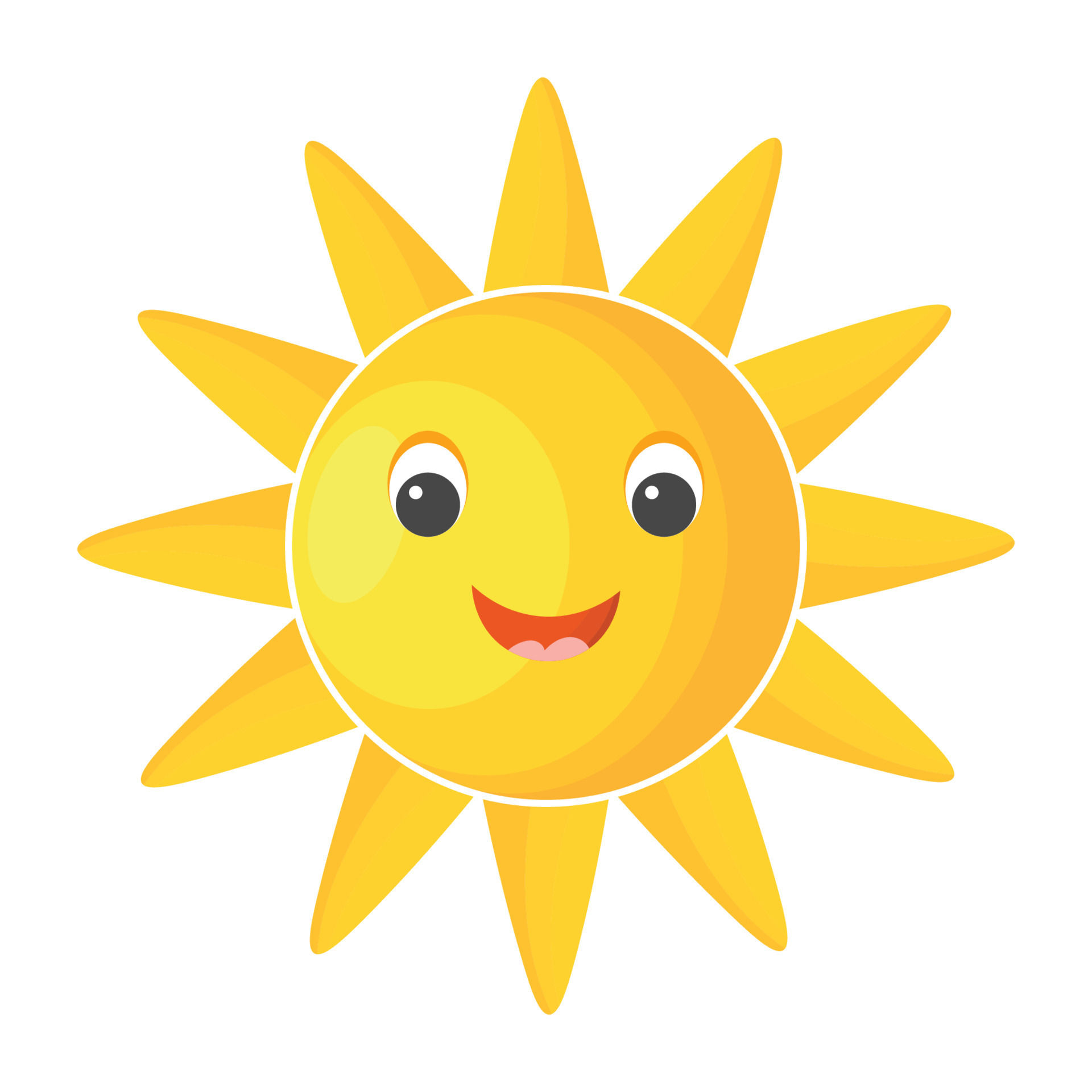 Wallpaper #wR20K5MBlOZrFDOkcMe978 Cute Cartoon Happy Sun with Face Isolated on White Background Summer