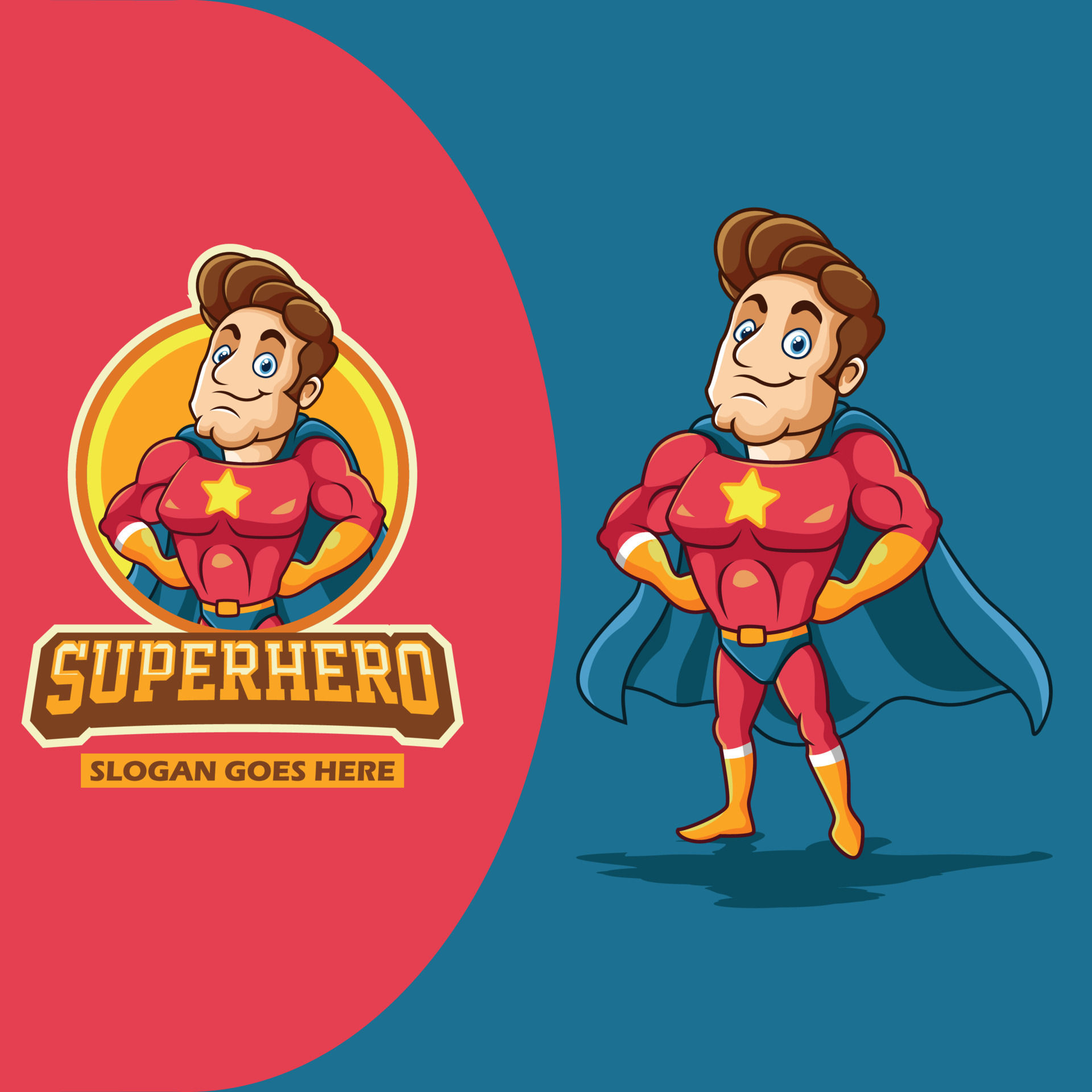 Wallpaper #CTMuM5MBcgDP3FvJ_qrC2 Superhero Design Template