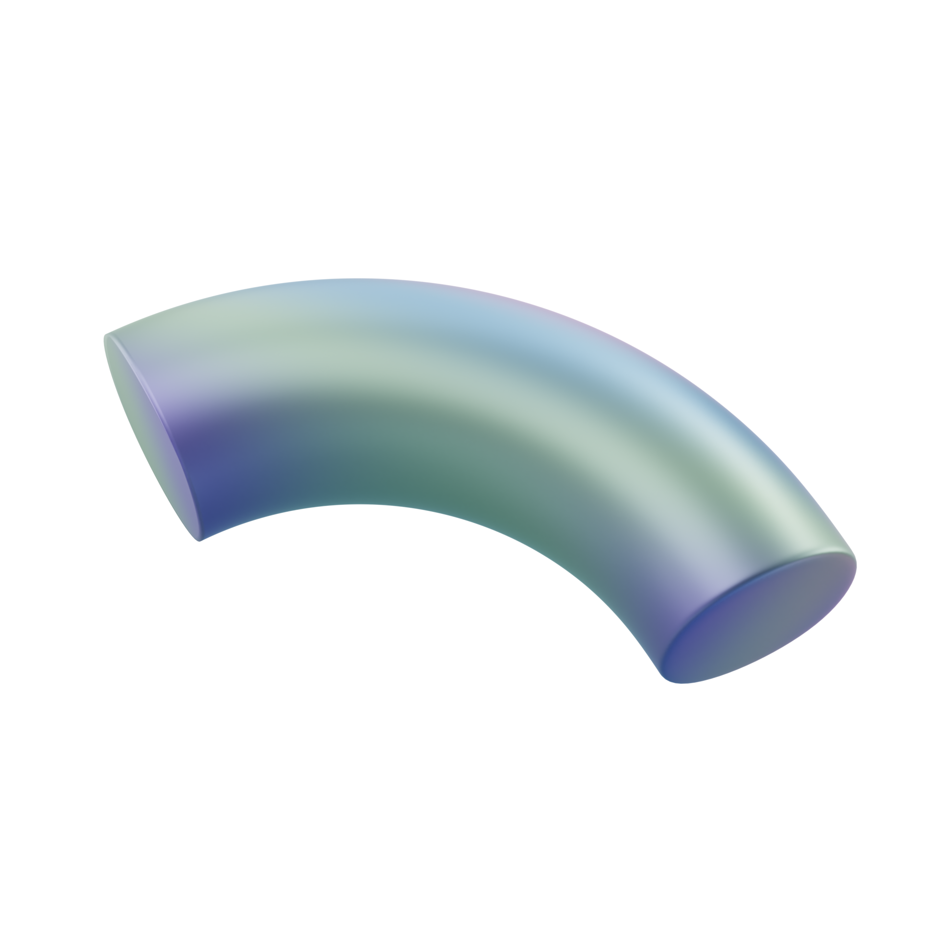 Wallpaper #1GfmC5MBSpphPi3-WtvR367 3D Dimensional Shape Quarter Donut Geometric Abstract Metal Realistic