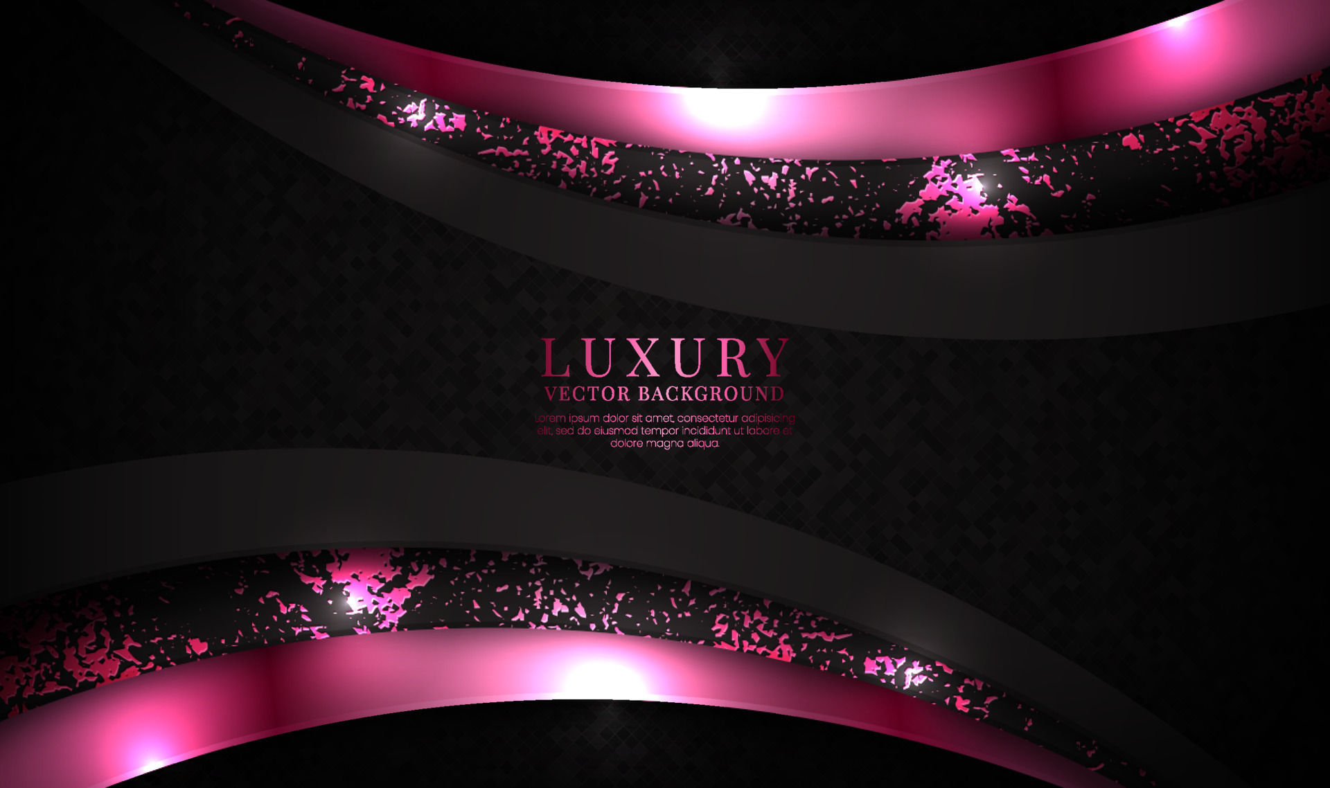 Wallpaper #_neoJ5MB-pgBXx60daZ0164 3D Black Pink Luxury Abstract Background Overlap Layers on Dark Space
