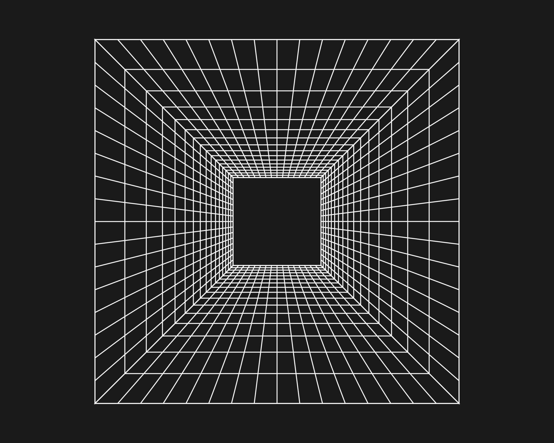 Wallpaper #63P7gY4BFI5NbQksYRjO5 Cyber Grid Retro Punk Perspective Rectangular Tunnel Grid Tunnel