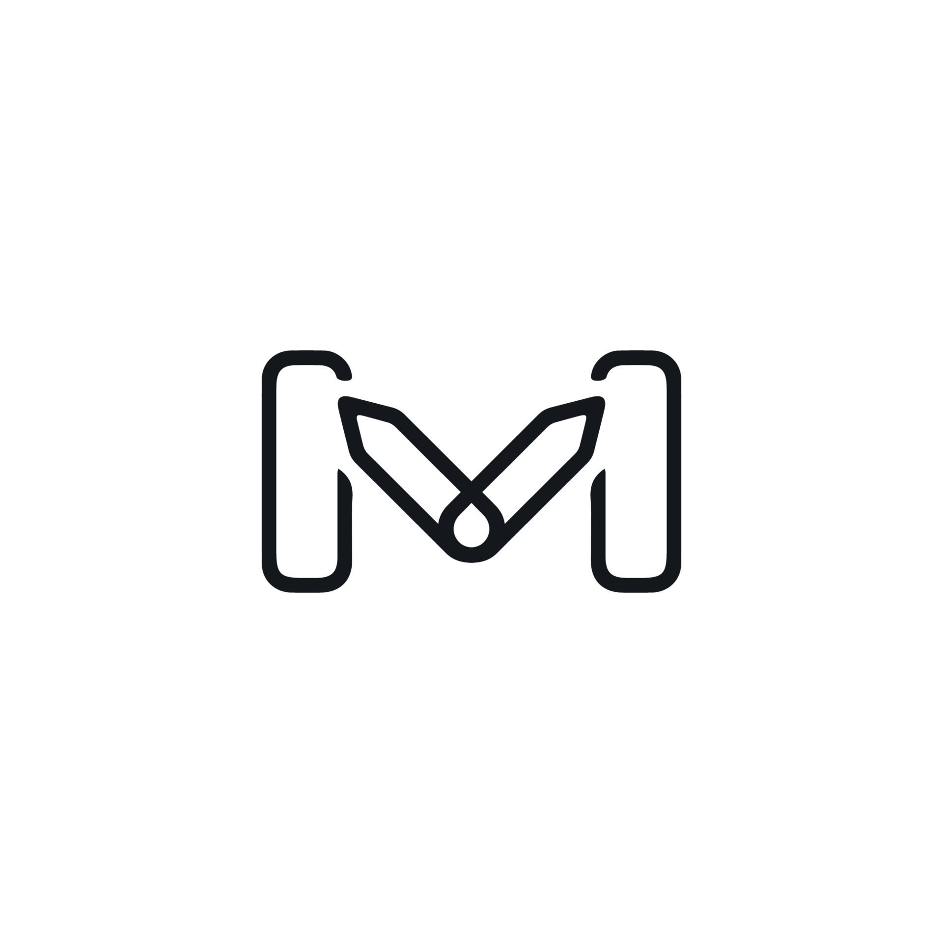 Wallpaper #eAMCZZMBpyOg8YnEXNjM274 M Icon Simple Style Poster Background Symbol M Brand Logo Design