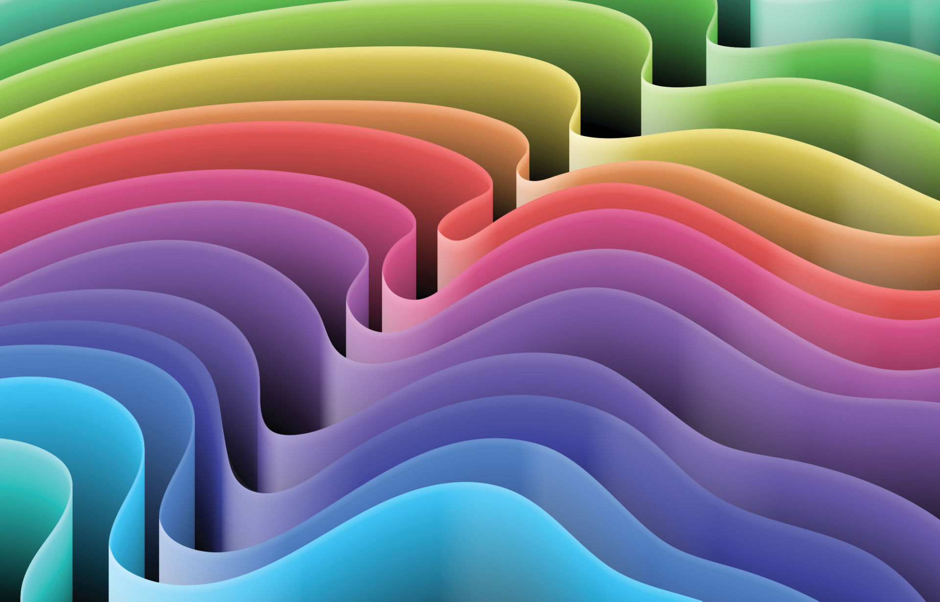 Wallpaper #A23NaZcBycdYOYFT2nGj14 Abstract Rainbow Waves Background 6154833 Vector Art at Vecteezy