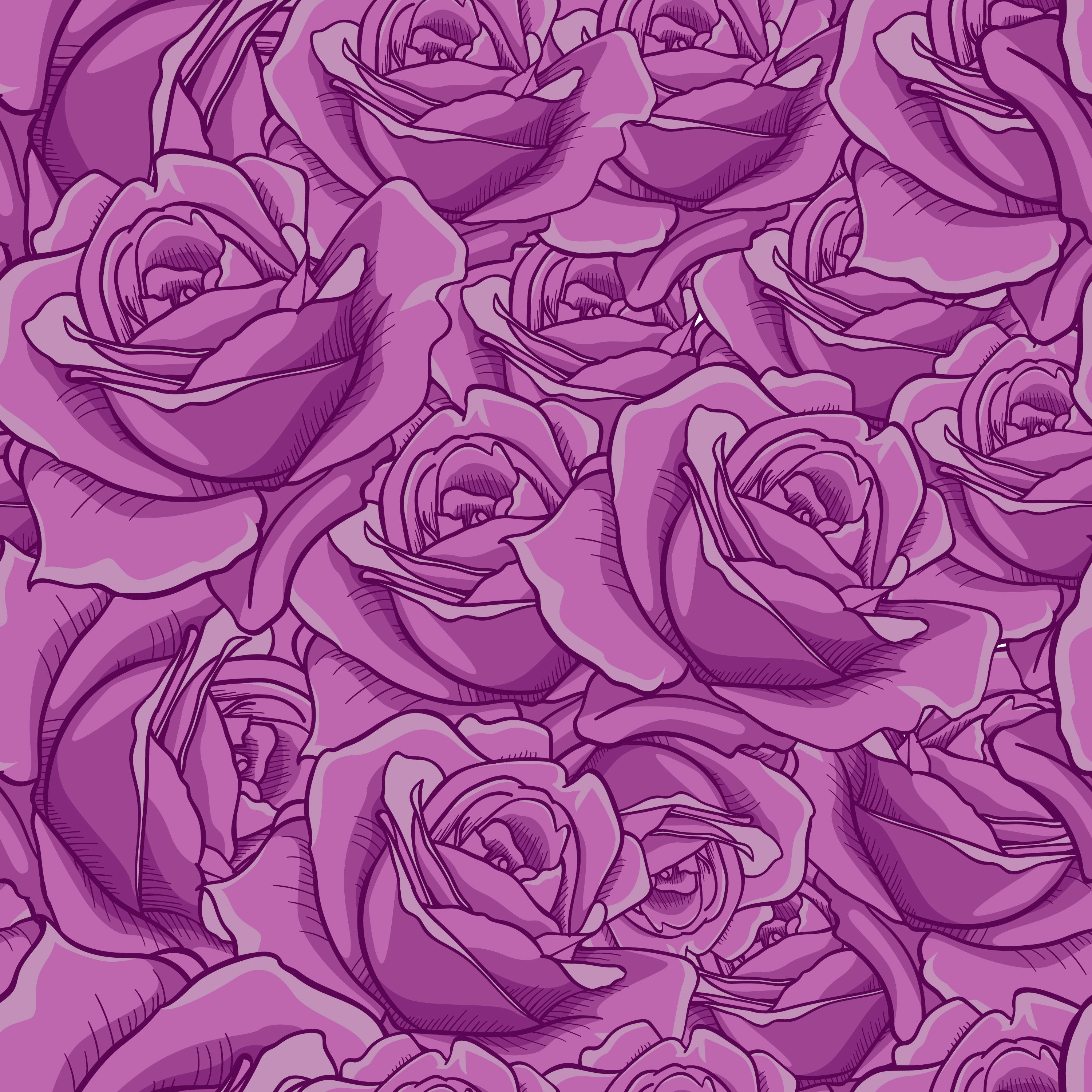 Wallpaper #4GdP9JIBSpphPi3-k3mn99 Rose Seamless Pattern Flower Seamless Pattern Vector Floral Seamless