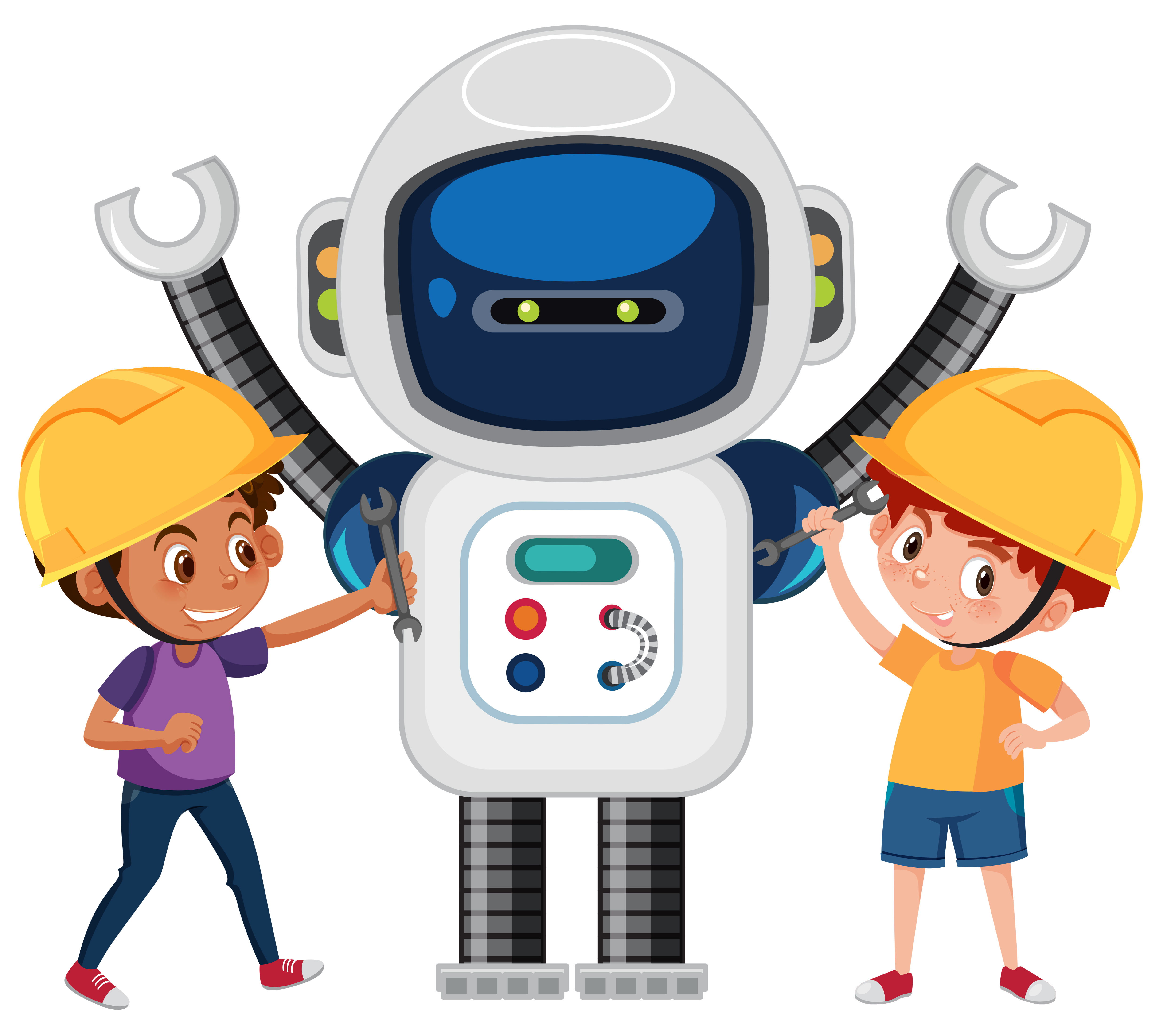 Wallpaper #HWcK_pIBSpphPi3-ZJ5476 Robot Kids Vector Art Icons and Graphics for Free Download