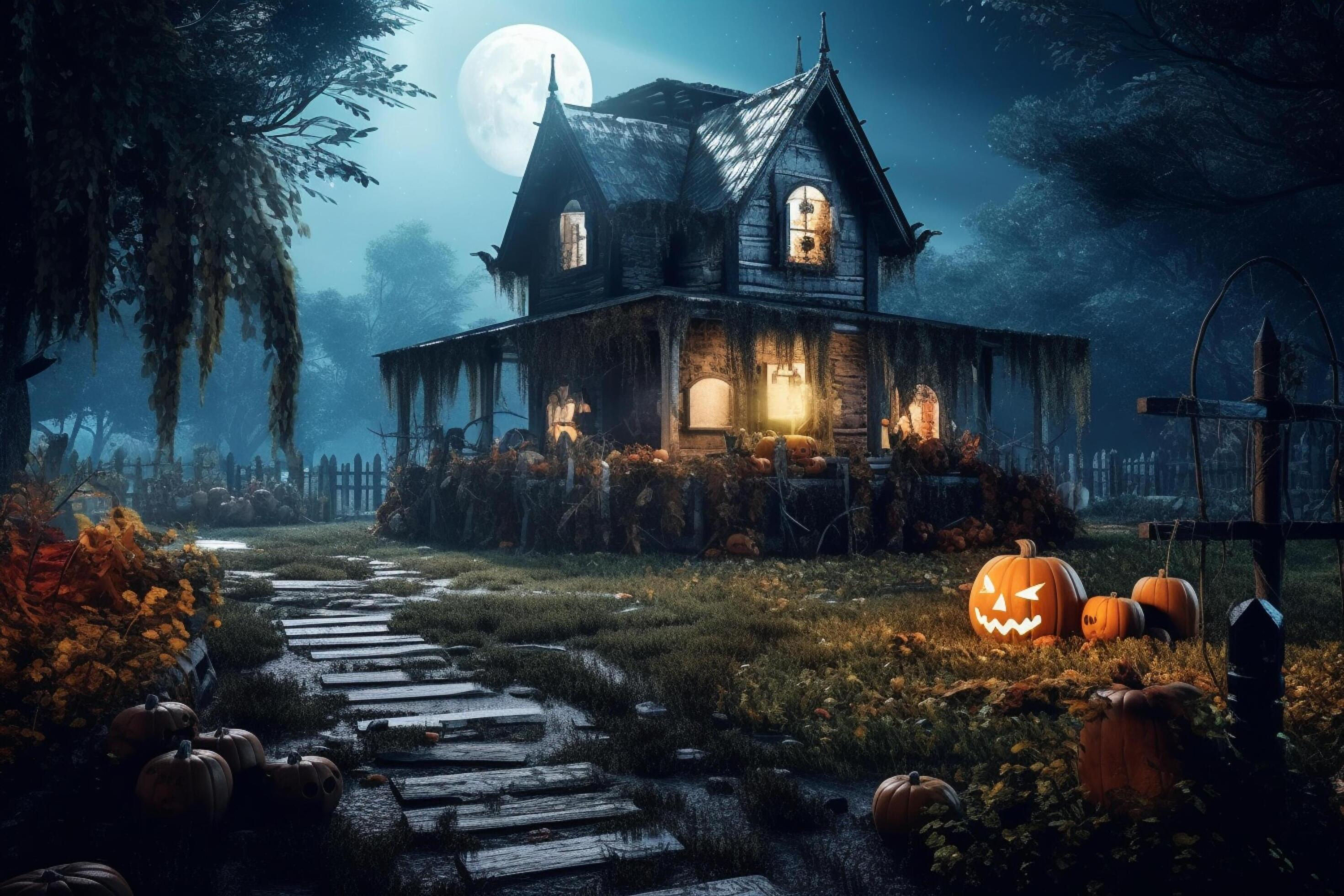 Wallpaper #3cf96 Haunted House Props 2024 Turn Your Home into a Haunt with Halloween