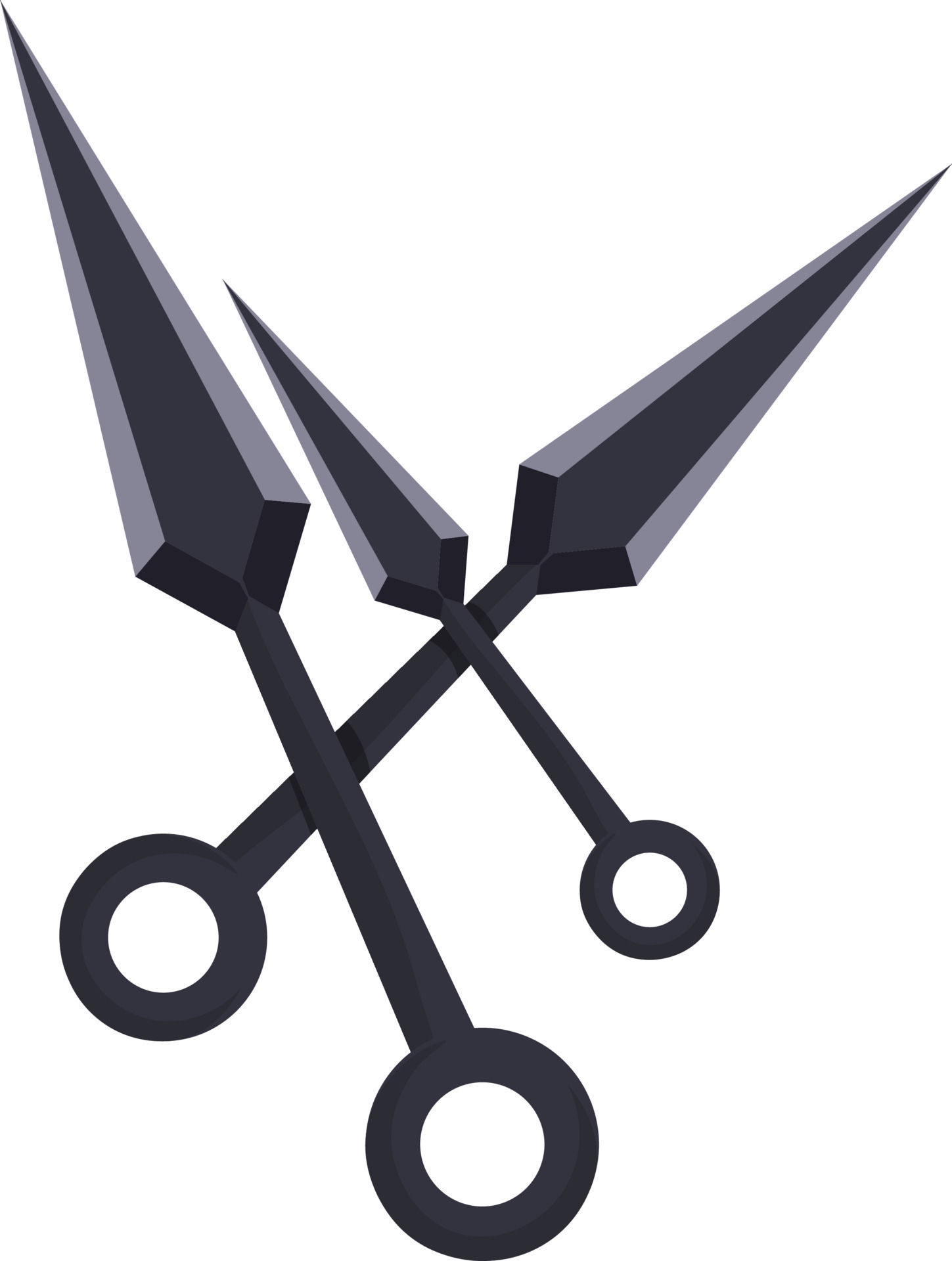 Wallpaper #c2eR6pIBSpphPi3-Z0eg191 Kunai Knife Illustration Vector on White Background 13481308 Vector