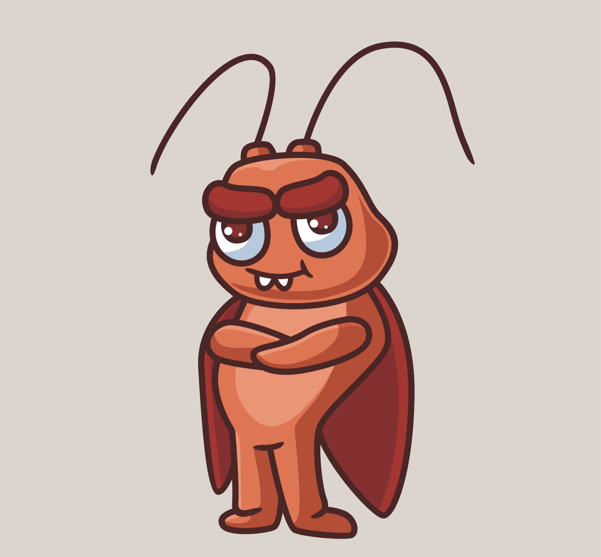 Wallpaper #SWdXCpMBSpphPi3-q9Qk61 Linda Cucaracha Macho Se Ve Genial Ilustracion De Naturaleza Animal De