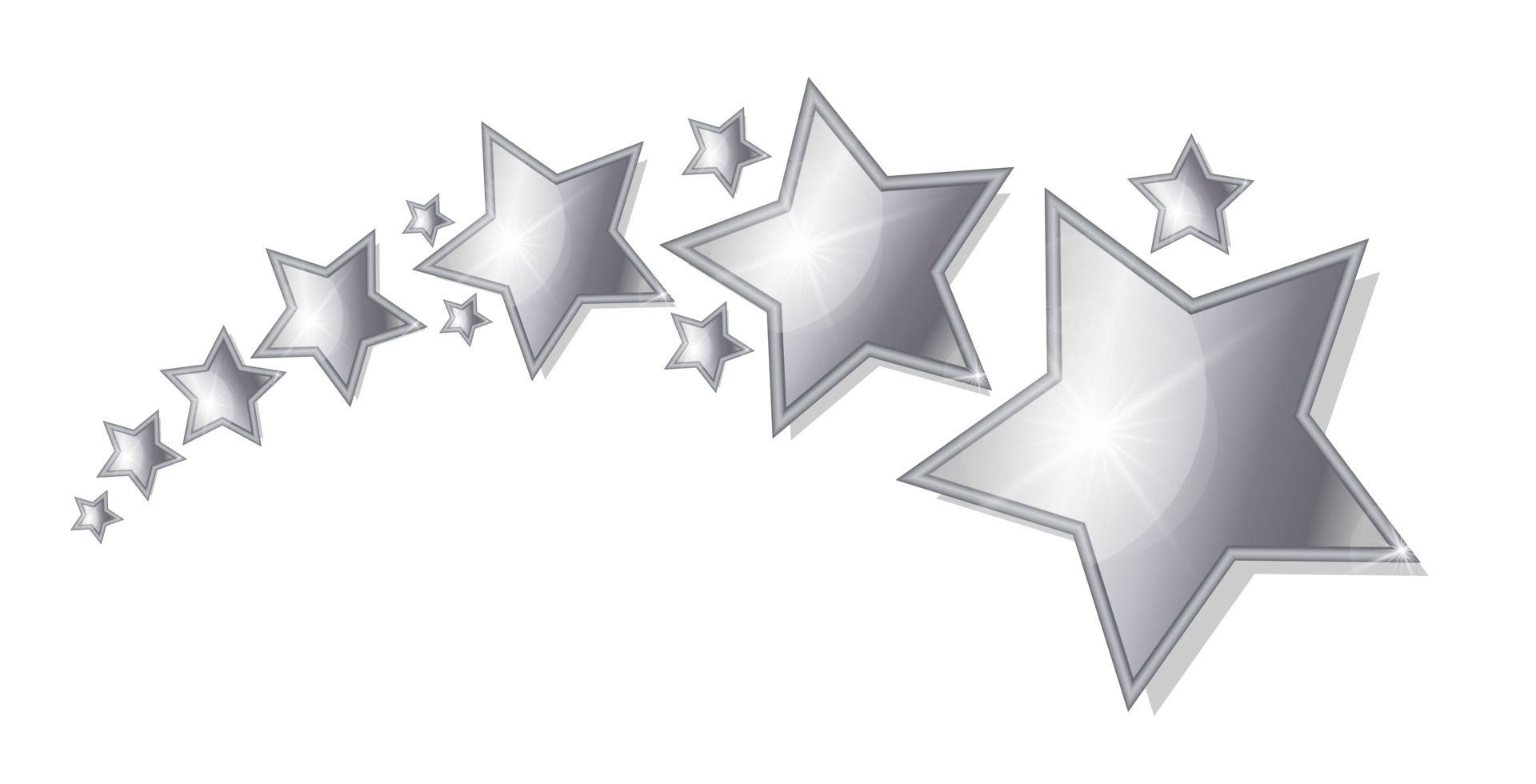 Wallpaper #8meN9ZIBSpphPi3-SH_B317 Estrellas Plateadas Sobre Un Fondo Blanco 16123187 Vector En Vecteezy