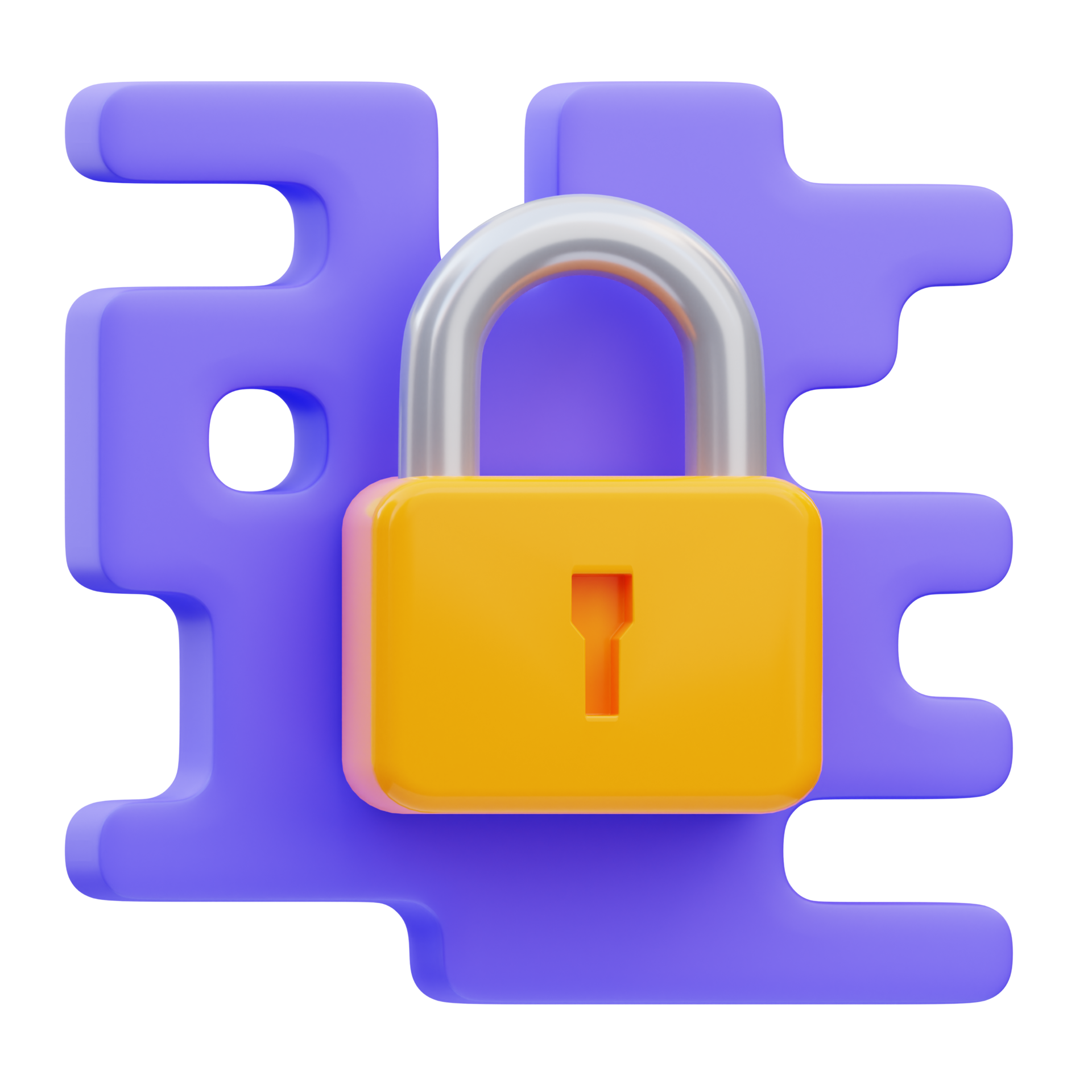 Wallpaper #C0BUMZMBJhL2WPbaUcZw282 3D Internet Padlock Cyber Security Icon Illustration Rendering 13394752 Png