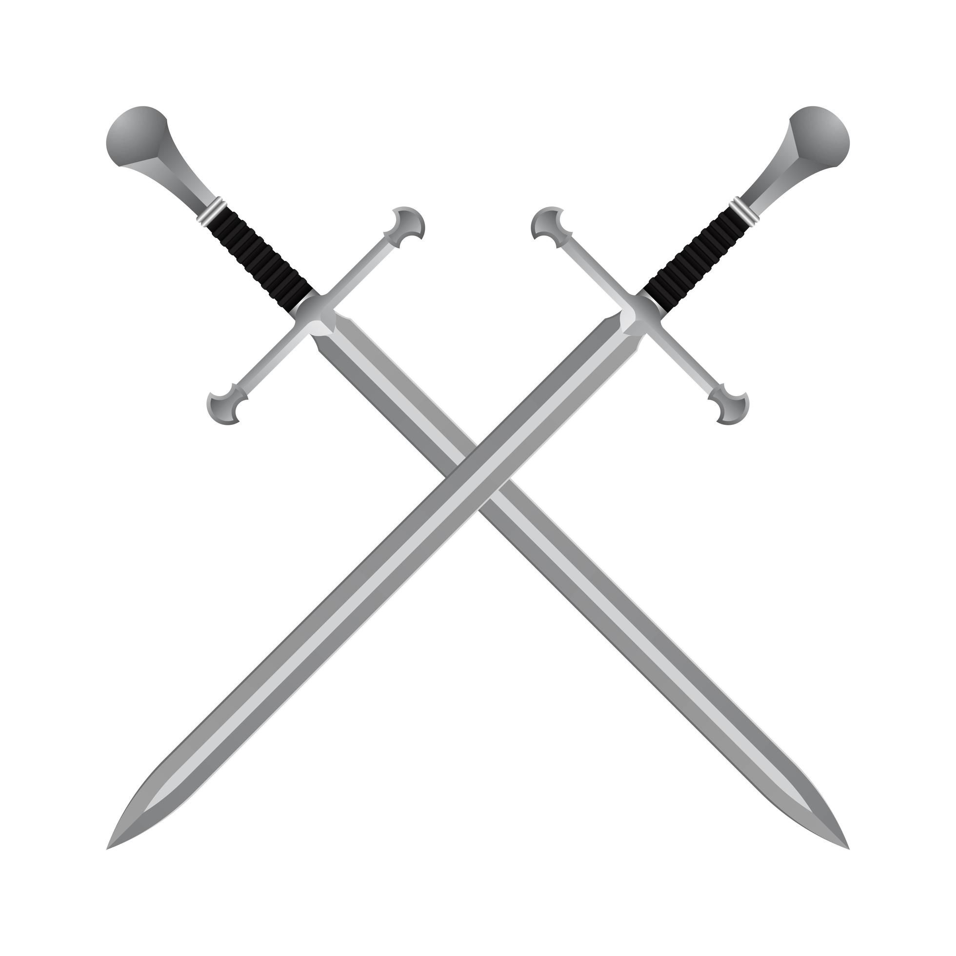 Wallpaper #qQMaZJMBpyOg8YnEmtao238 Medieval Crossed Swords 1214069 Vector Art at Vecteezy