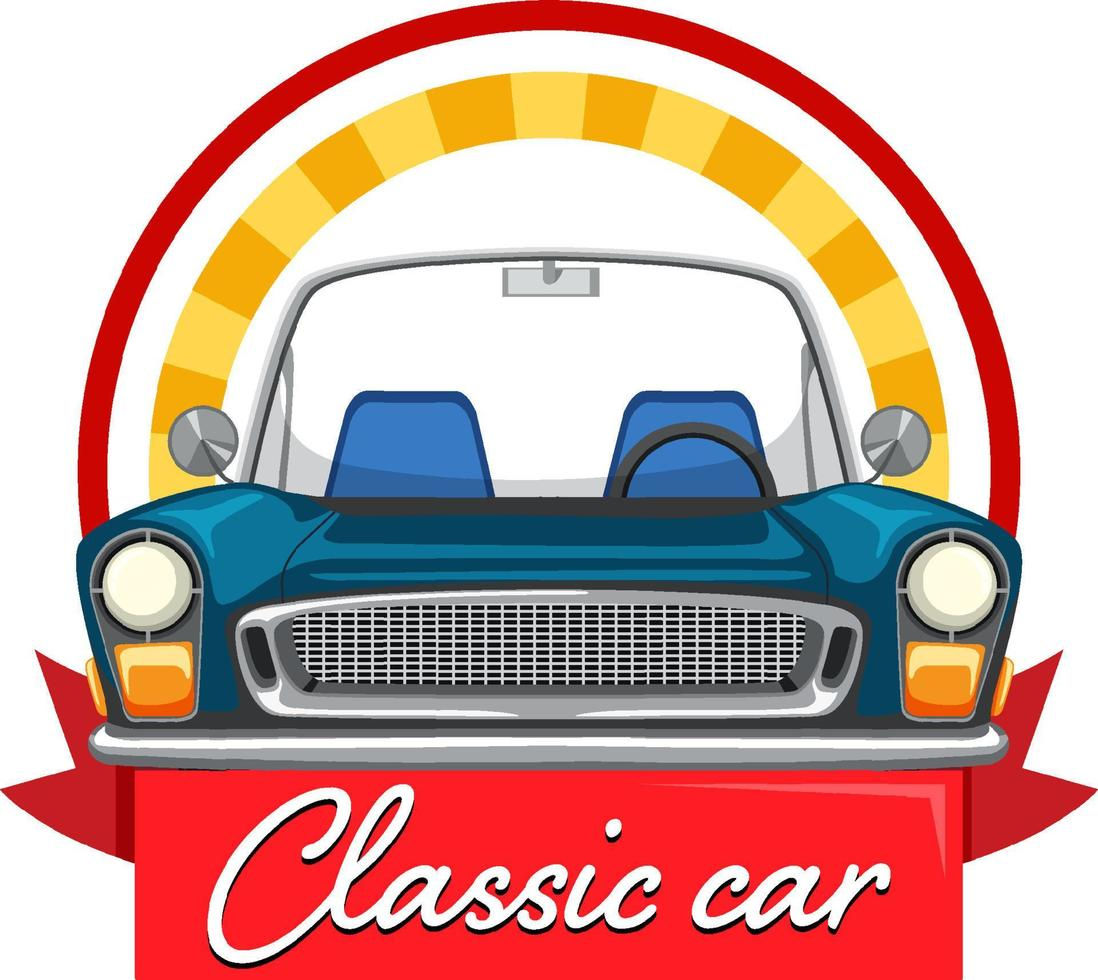 Wallpaper #SCzLSZMB0E1QgA7wqPTc179 The Classic Car Concept with Old Car Front View 6765564 Vector Art at
