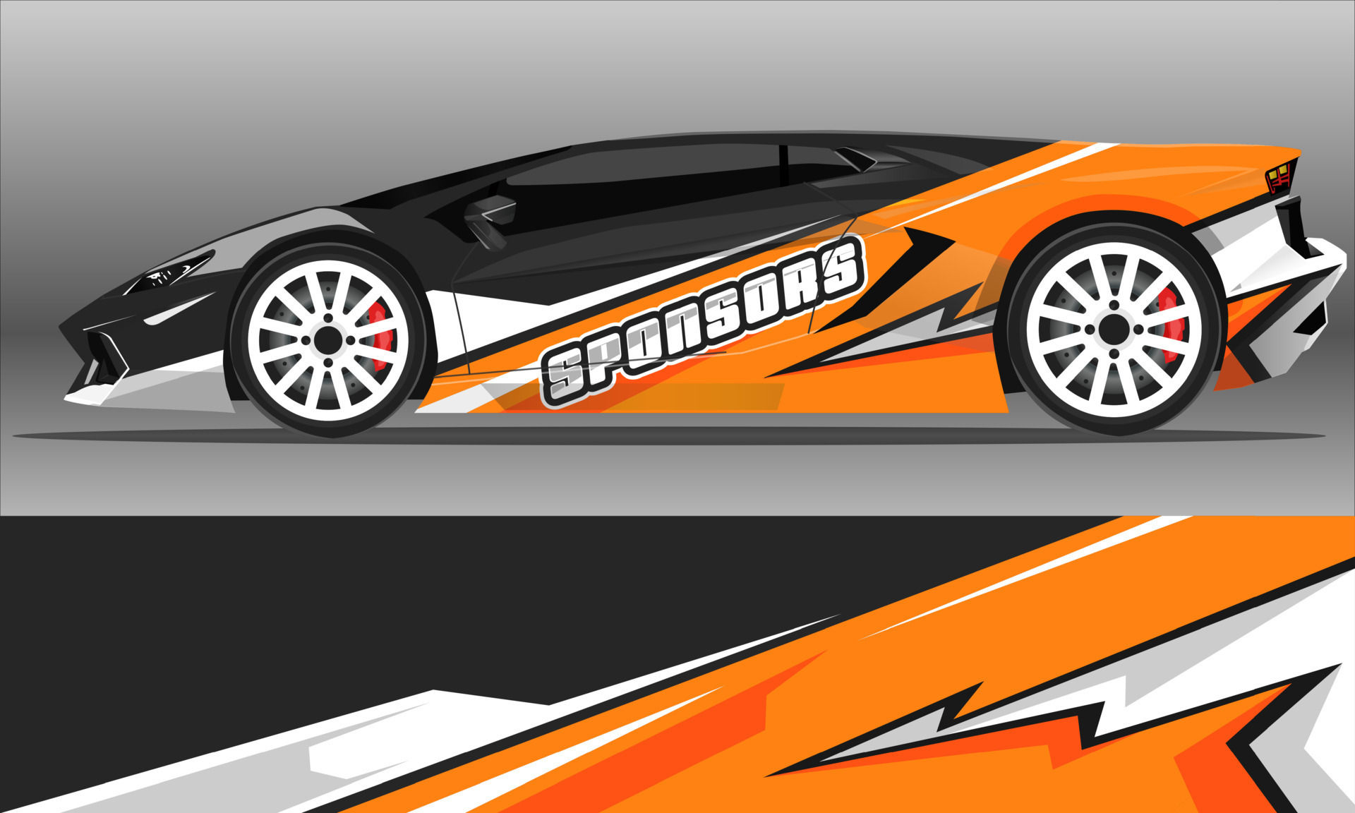 Wallpaper #aTUZlZcBk_lpvpalY5gn13 Car Decal Wrap Design Vector Abstract Stripe Racing for Livery