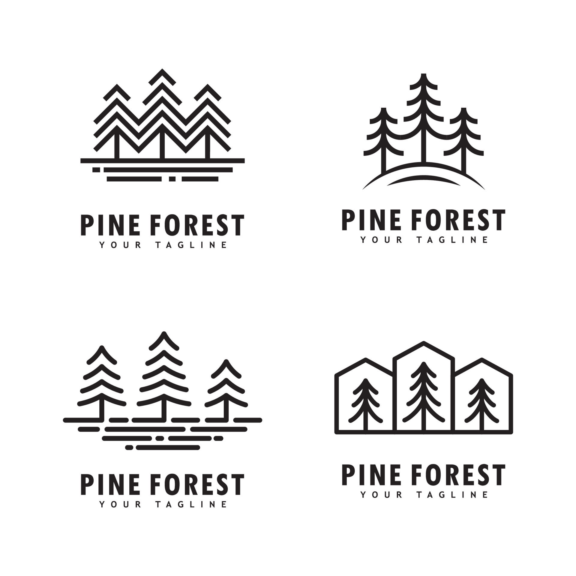 Wallpaper #BGdQC5MBSpphPi3-qtkV243 Pine Tree Logo Templateabstract Pine Tree Icon 11172398 Vector Art at