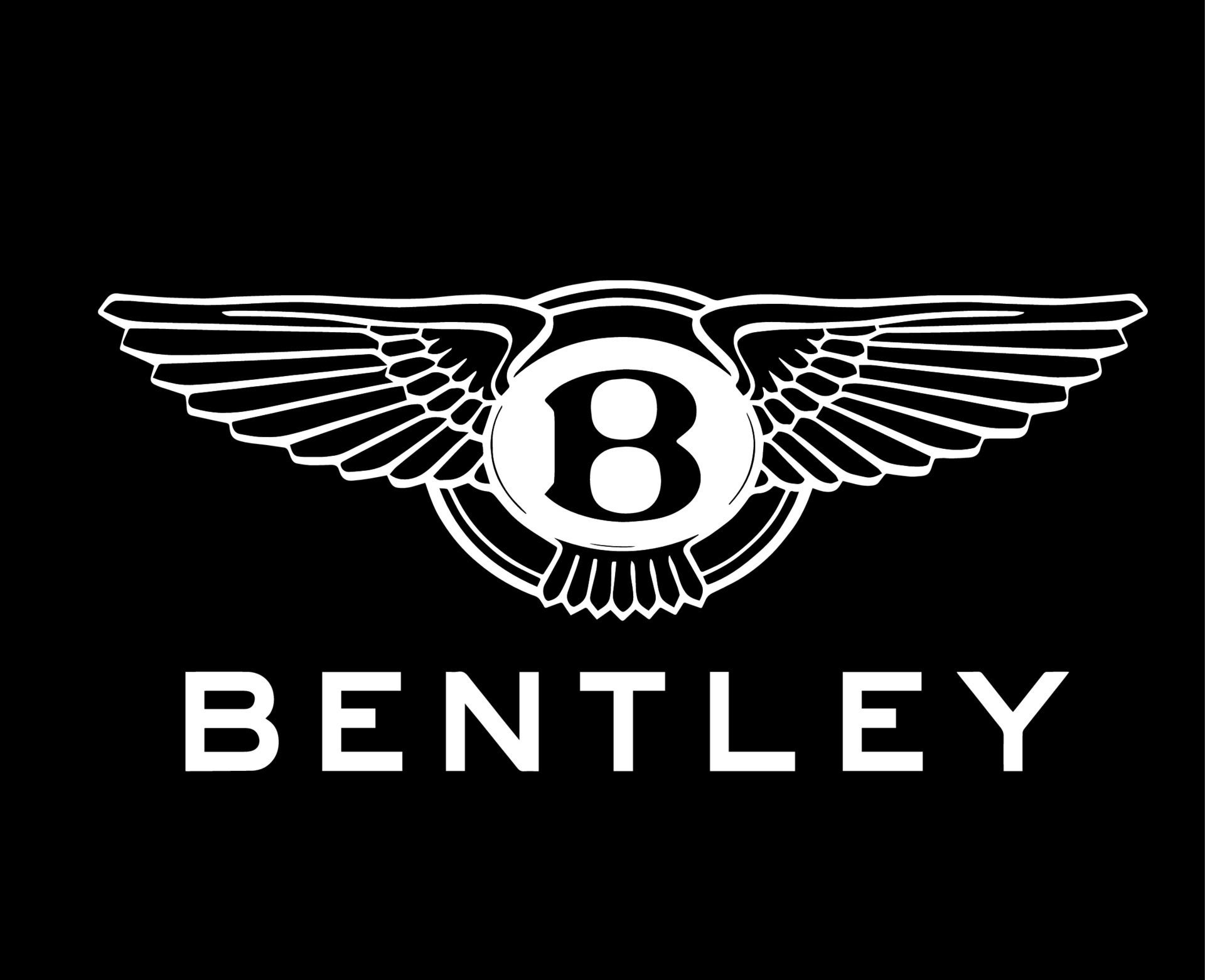 Wallpaper #xjFlNZMB5zzyi_yYkFbc107 Bentley Brand Logo Symbol with Name White Design British Cars