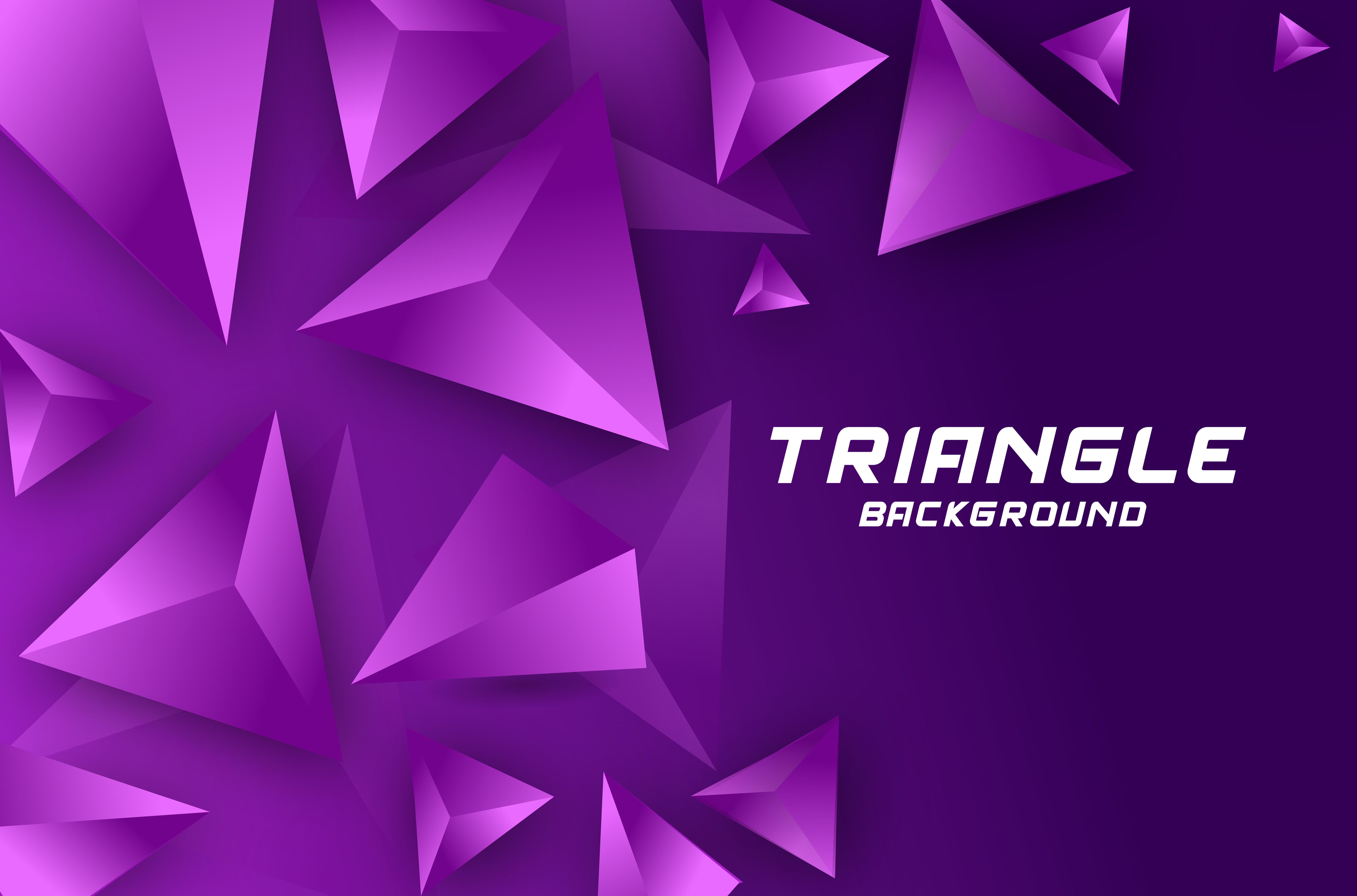 Wallpaper #MRnSNo8BtGB6xQ78WKQX9 Vibrant Purple with Triangular Element Background 676591 Vector Art at
