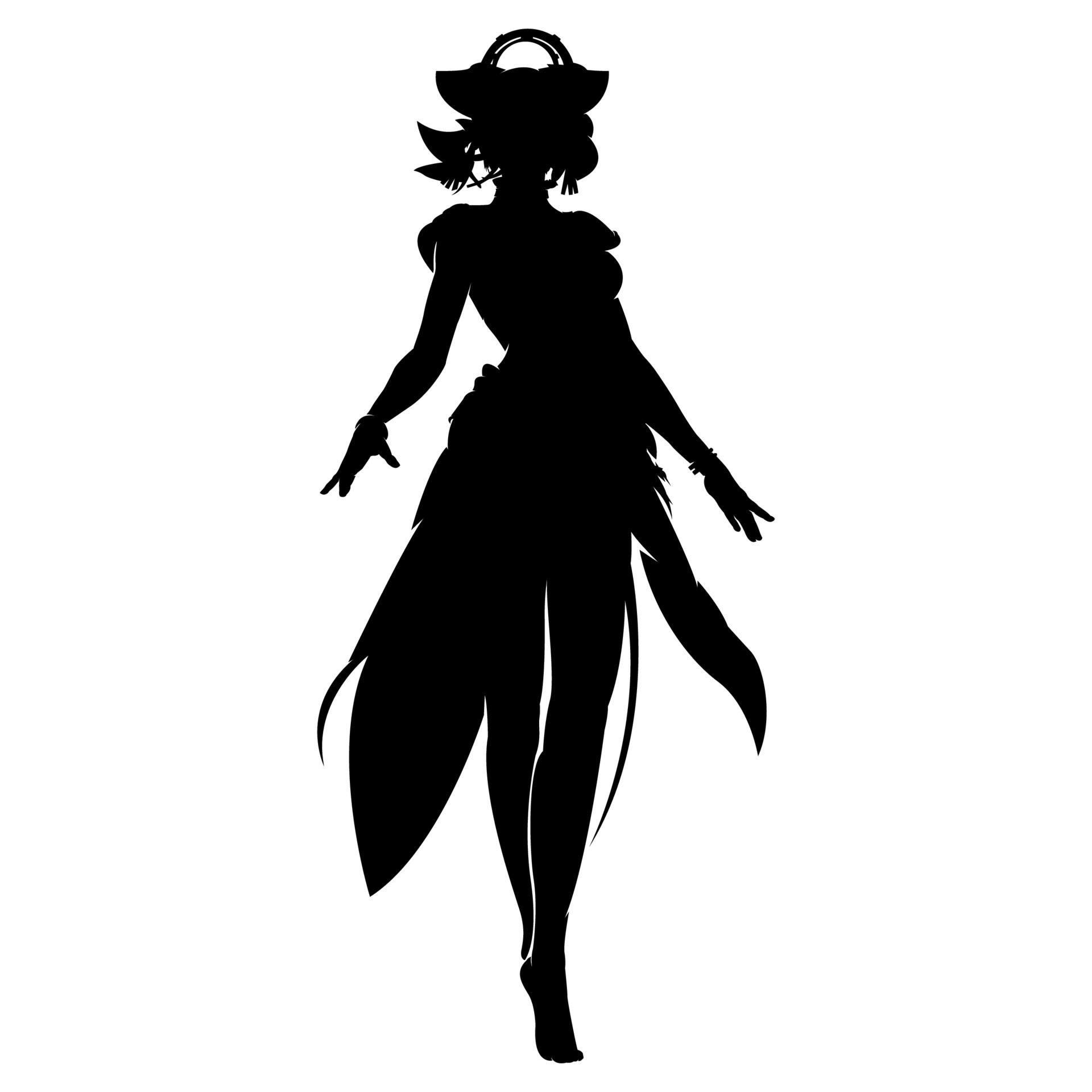 Wallpaper #KWerB5MBSpphPi3-osdp254 Simple Character Silhouette Design 14909844 Vector Art at Vecteezy