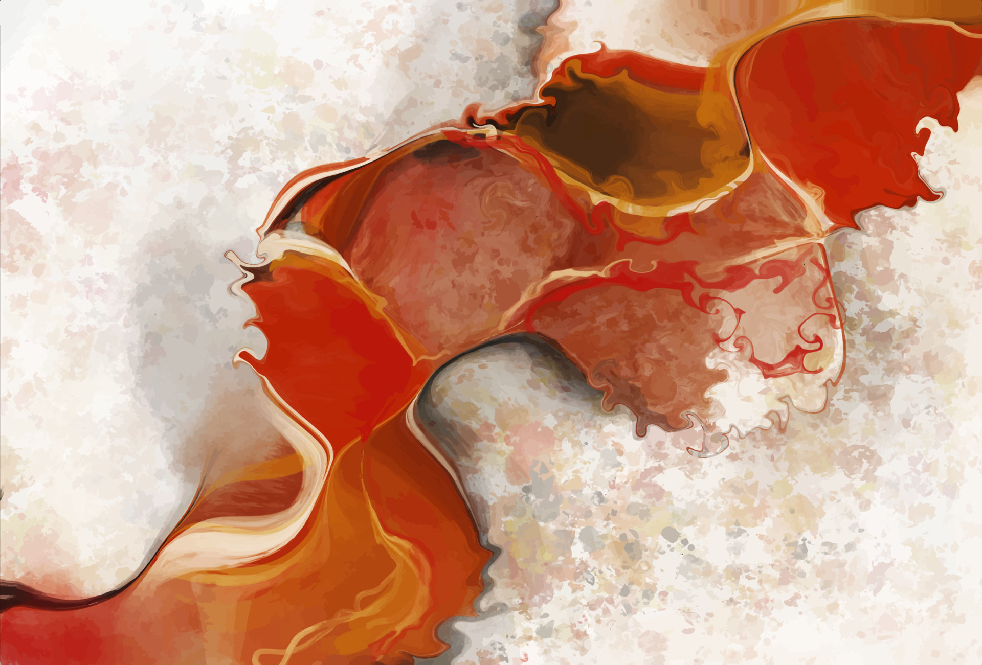 Wallpaper #BriB3JIBJvJKYCmEp_w_272 Ink Paint Abstract Closeup of the Painting Colorful Abstract