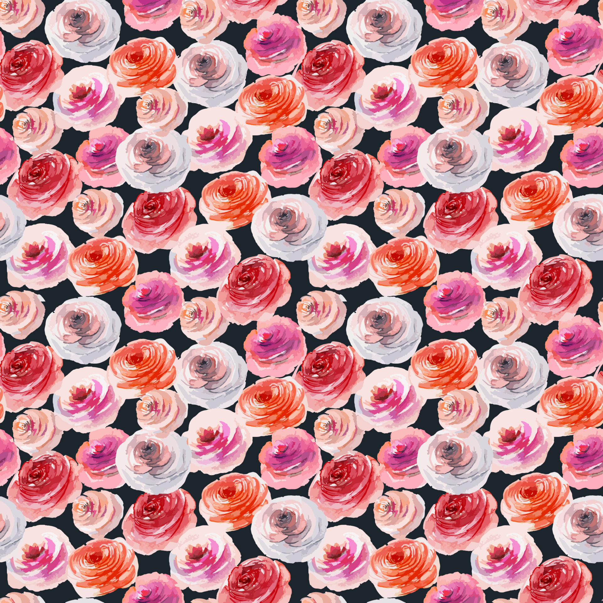 Wallpaper #pWfB7pIBSpphPi3-dF4W73 Seamless Vector Mixed Flower Design Pattern Seamless Flowers Motif
